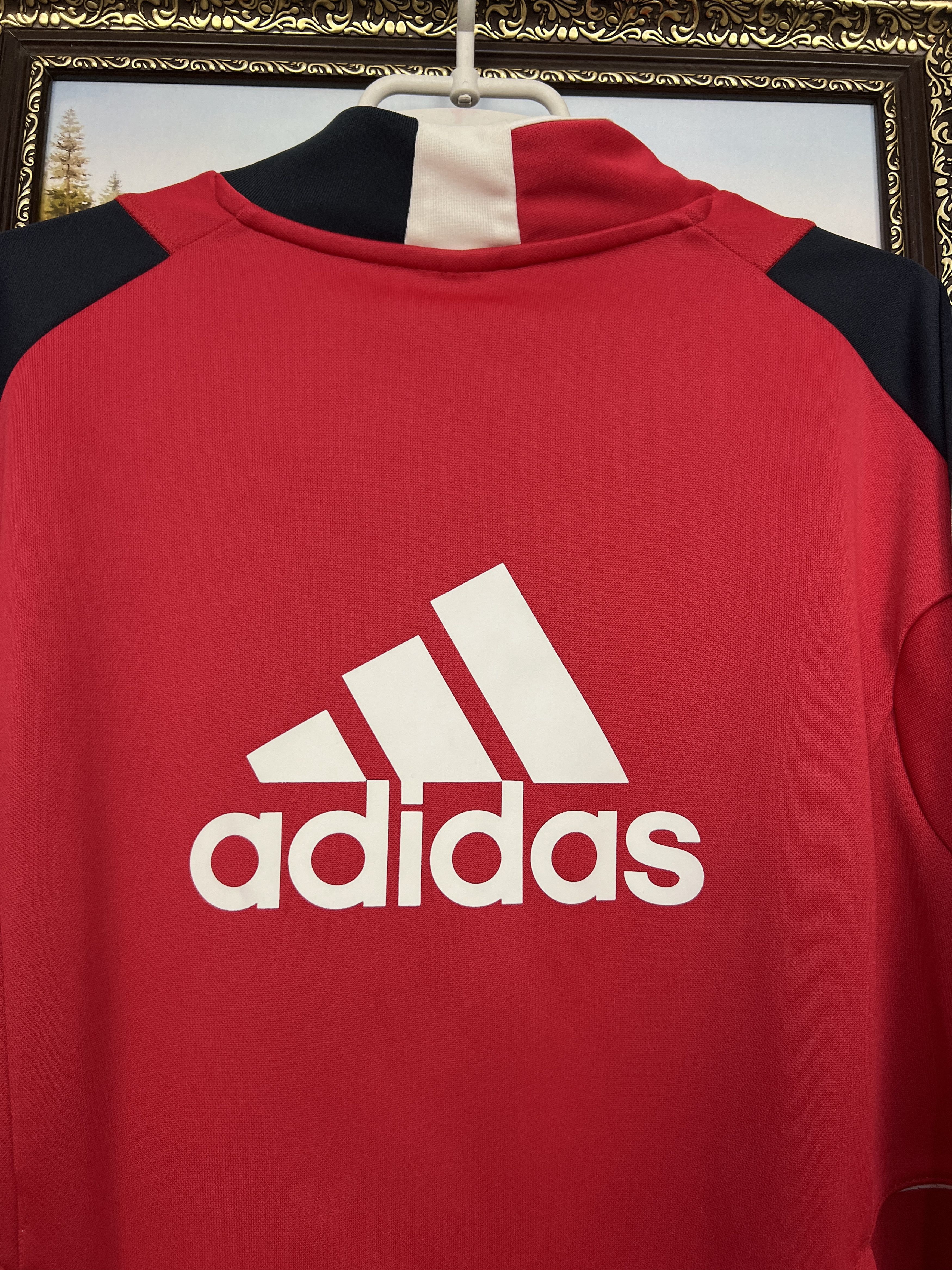 Adidas Vintage Adidas Red Bull Salzburg Football Train Sweatshirt Size US L / EU 52-54 / 3 - 18 Thumbnail