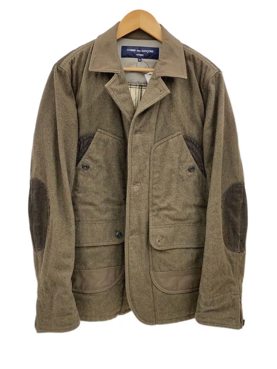 Comme des Garcons Homme Panel Utility Wool Jacket Size US L / EU 52-54 / 3 - 1 Thumbnail