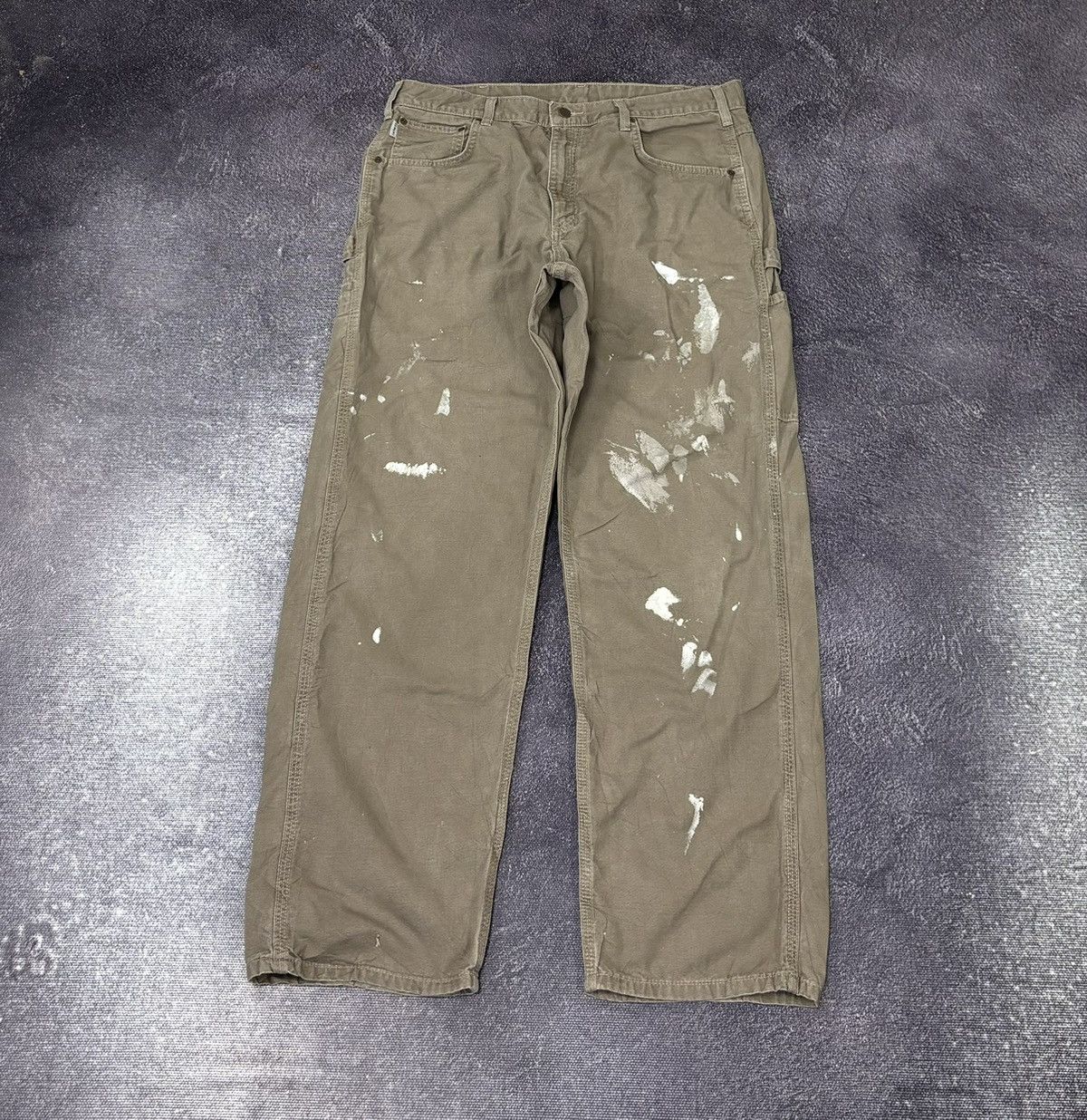 Carhartt Vintage 90s Carhartt Y2K Work Hype Baggy Pants Size US 36 / EU 52 - 2 Thumbnail