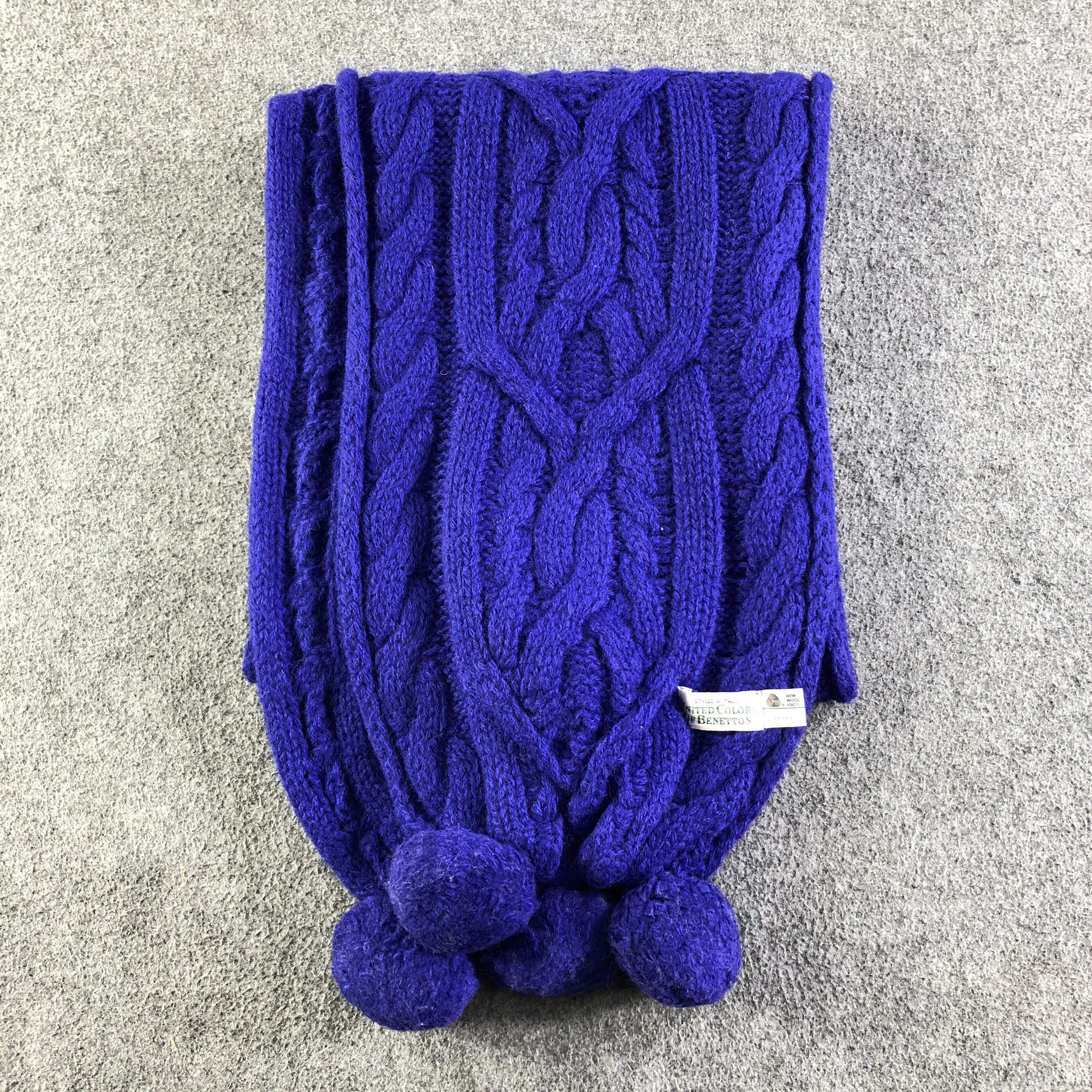United Colors Of Benetton United Colors Of Benetton Scarf / Muffler / Neckwear P123 Size ONE SIZE - 2 Thumbnail