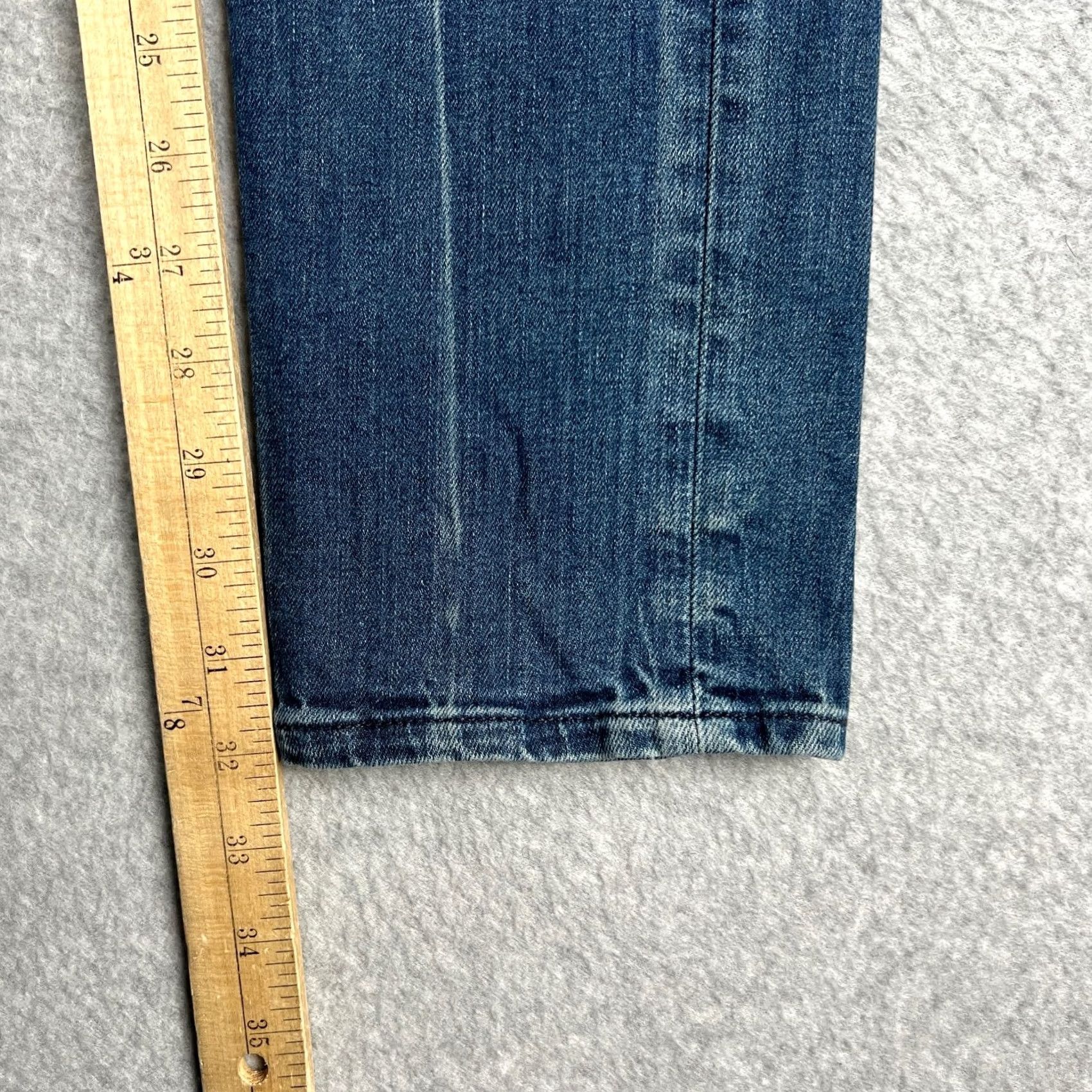 Rag & Bone Rag & Bone Fit 1 Jeans Mens 34x32 Blue Stretch Denim Pants Cotton Extra Slim Size US 34 / EU 50 - 6 Thumbnail