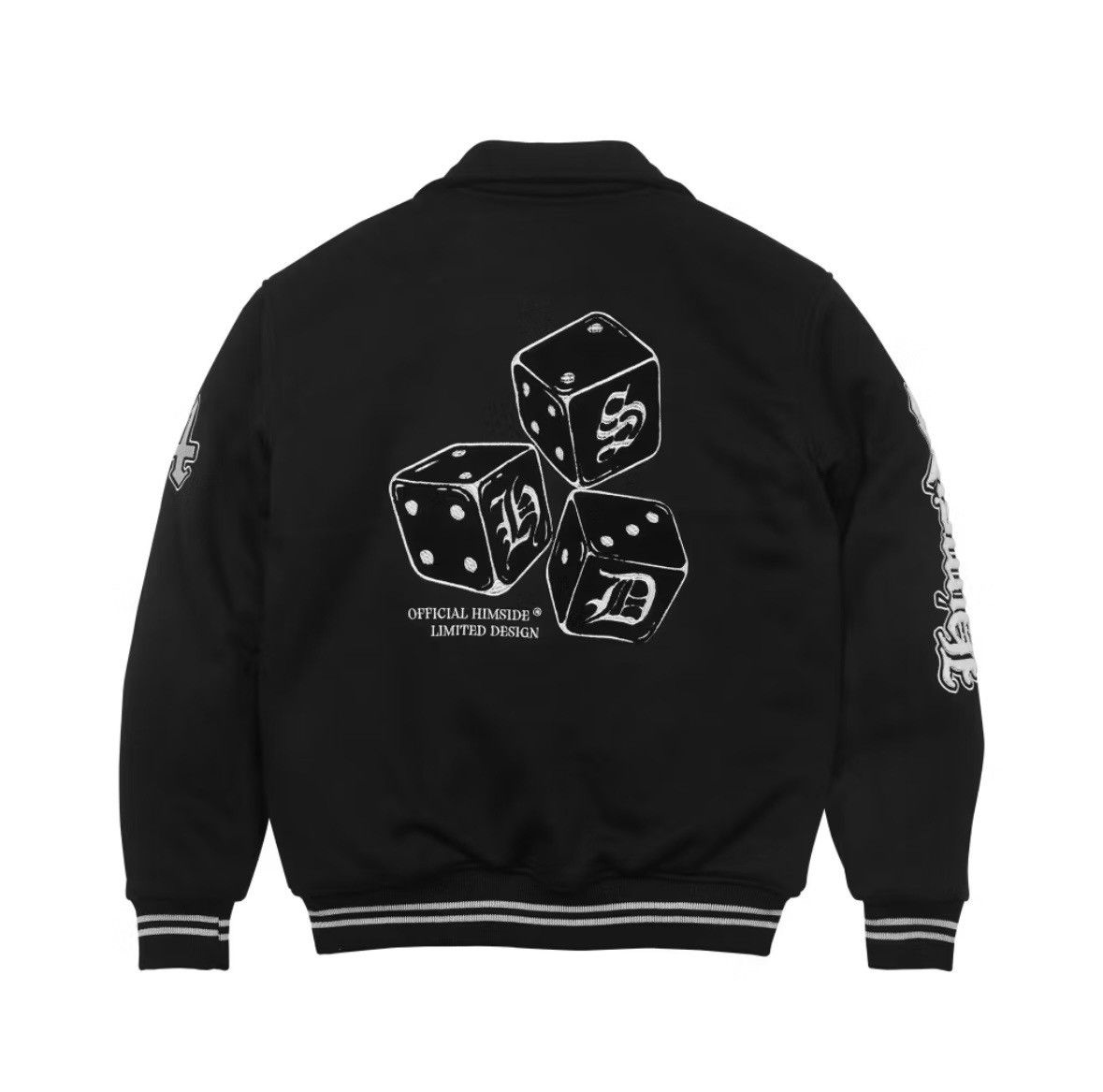 Other Kuro black varsity jacket streetwear Size US L / EU 52-54 / 3 - 1 Thumbnail