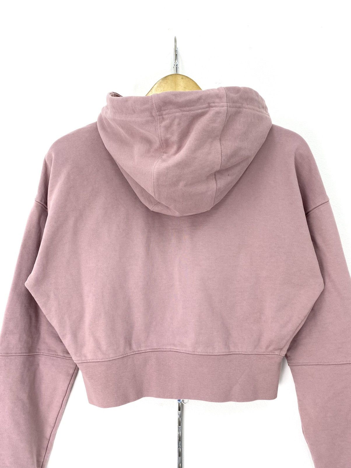 Marithe + Francois Girbaud Marithe Francois Girbaud Paris Embroidery Crop Zip Hoodie Size S / US 4 / IT 40 - 10 Thumbnail