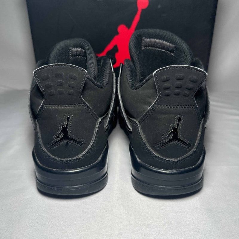 Jordan Brand × Nike Size 6 Nike Air Jordan 4 Retro GS Black Cat 2020 Men's Shoes Size US 6 / EU 39 - 5 Thumbnail