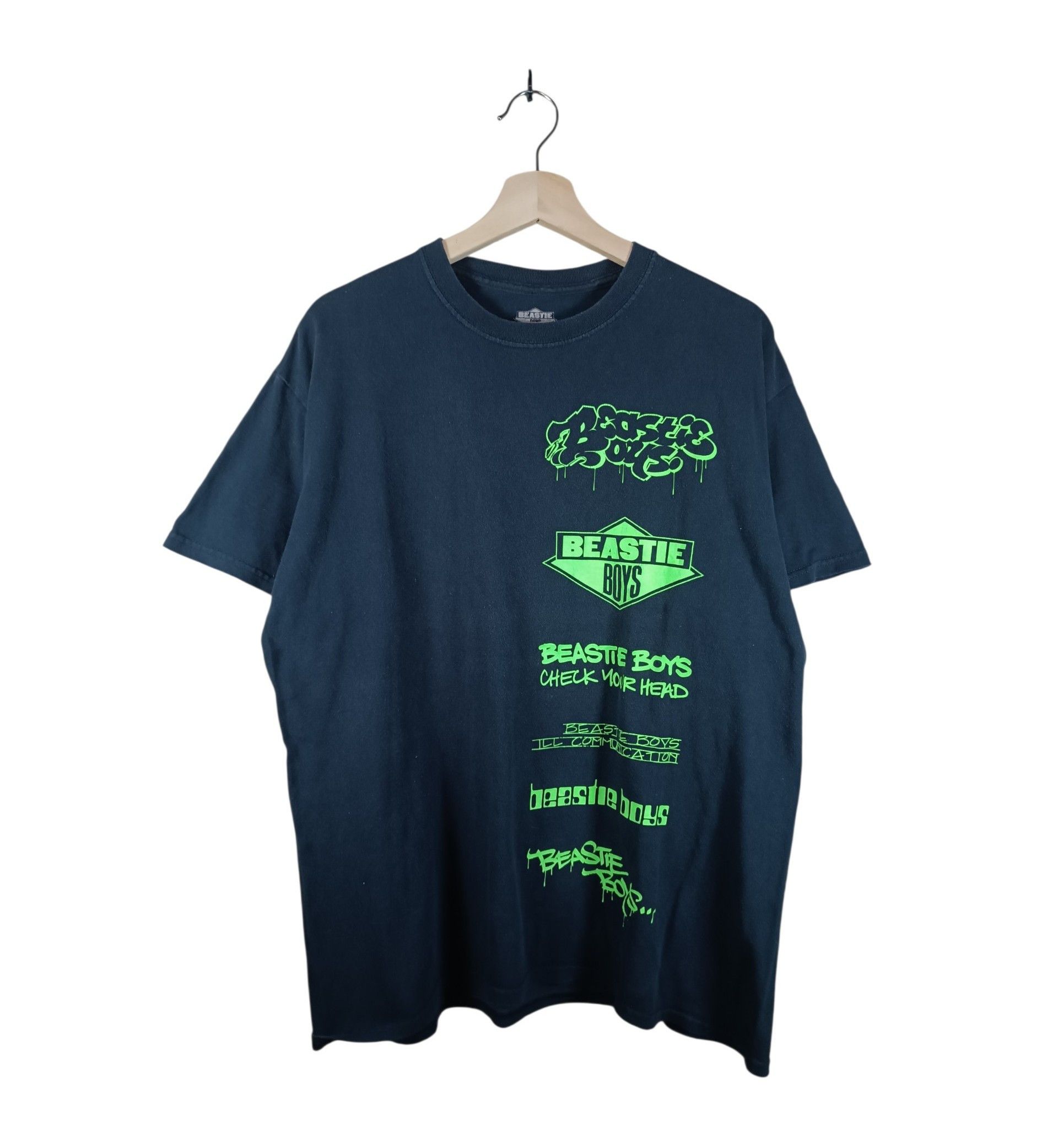 【訳あり】BEASTIE BOYS DUST MUSIC Tシャツ Band Tees × Vintage Grail🔥 Rare Vintage Mike D Beastie Boys