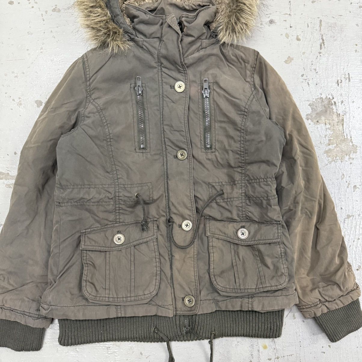 If Six Was Nine Vintage In The Attic Seditionaries Style Fur Hoodie Jacket Size US L / EU 52-54 / 3 - 4 Thumbnail