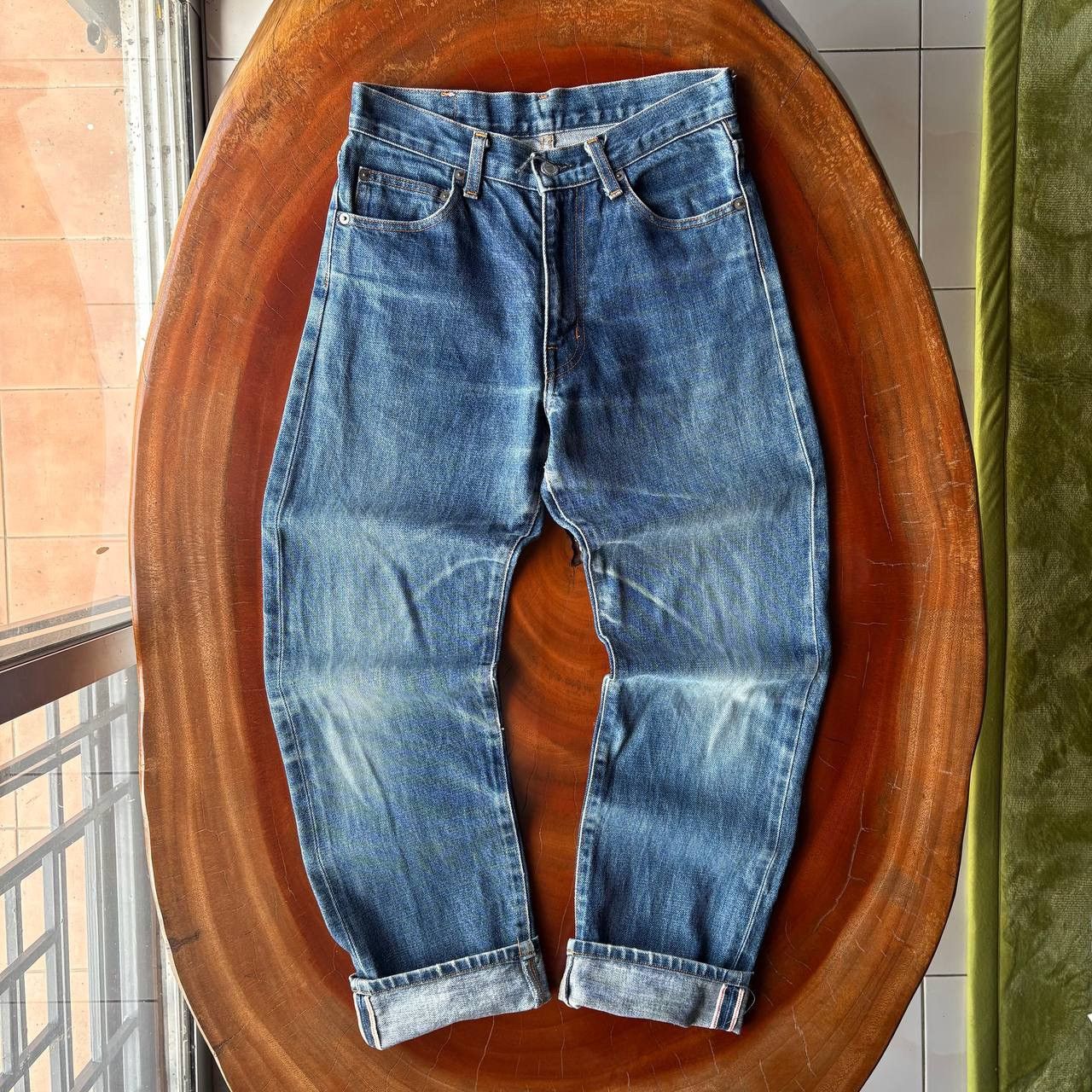GOODENOUGH Electric Cottage x Good Enough x Fragment Selvedge Dark Blue Size US 28 / EU 44 - 1 Thumbnail