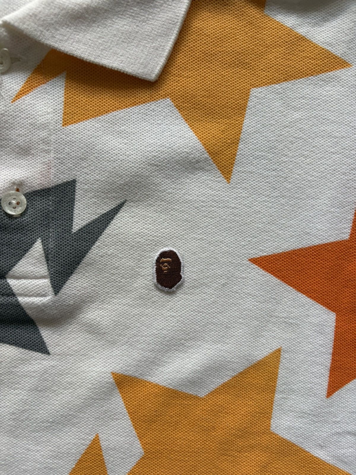 Bape ‘08 Bape Fukuoka Exclusive Sta Polo Size US S / EU 44-46 / 1 - 2 Thumbnail