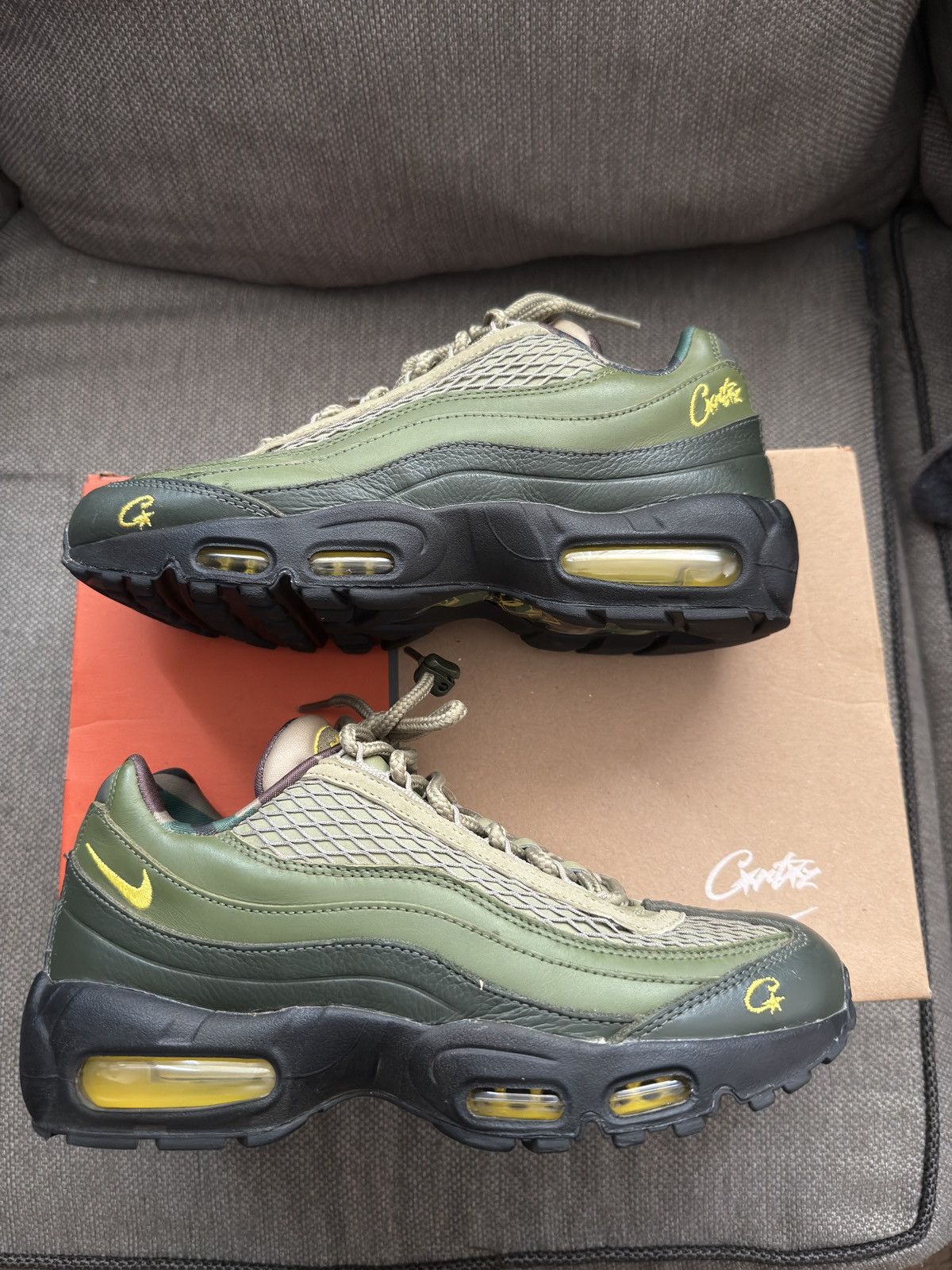 Corteiz × Nike Corteiz Air Max 95s Size US 7.5 / EU 40-41 - 2 Thumbnail