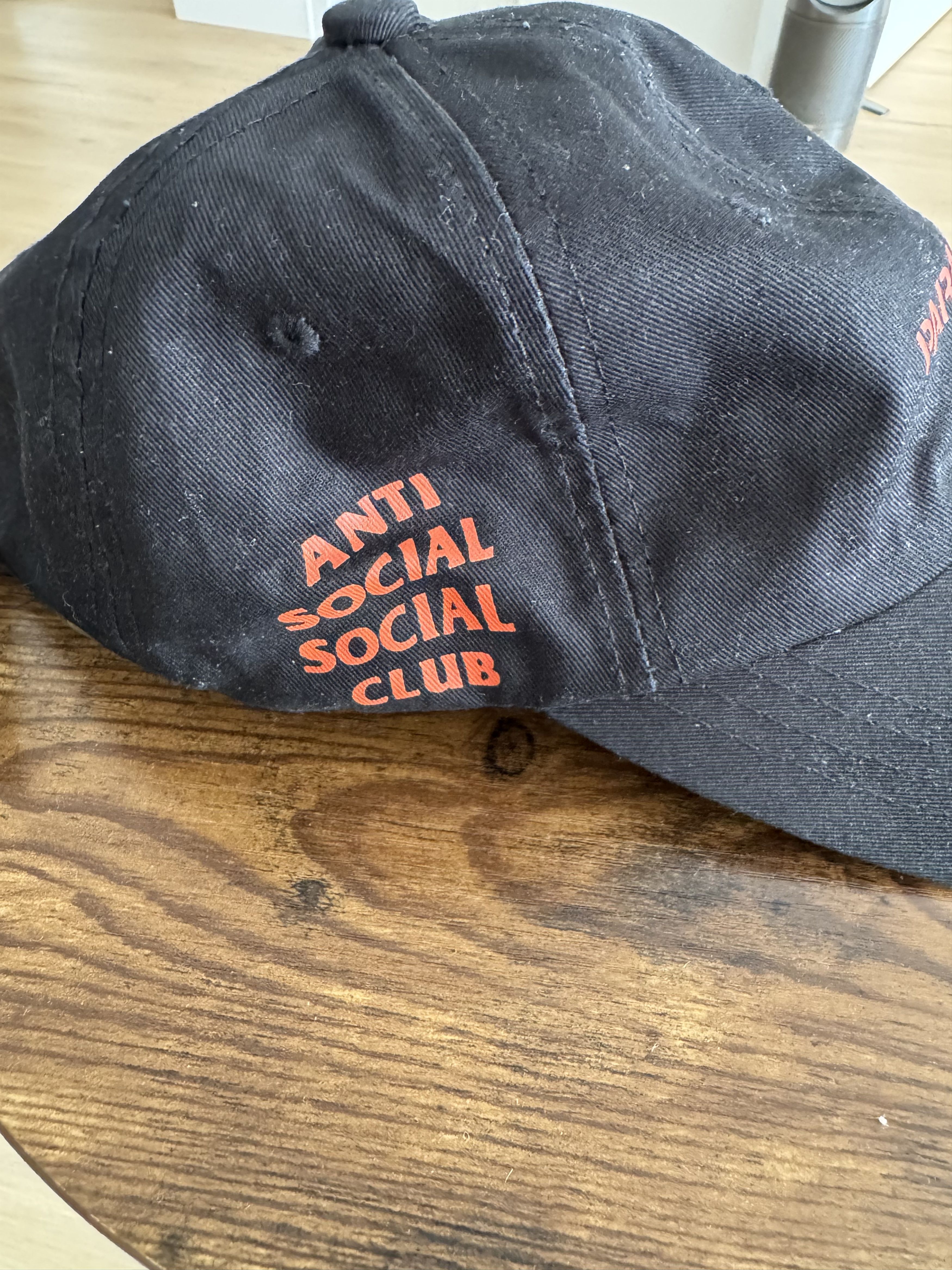 Anti Social Social Club × Undefeated Anti Social Social Club x Undefeated Paranoid Cap Size ONE SIZE - 2 Thumbnail