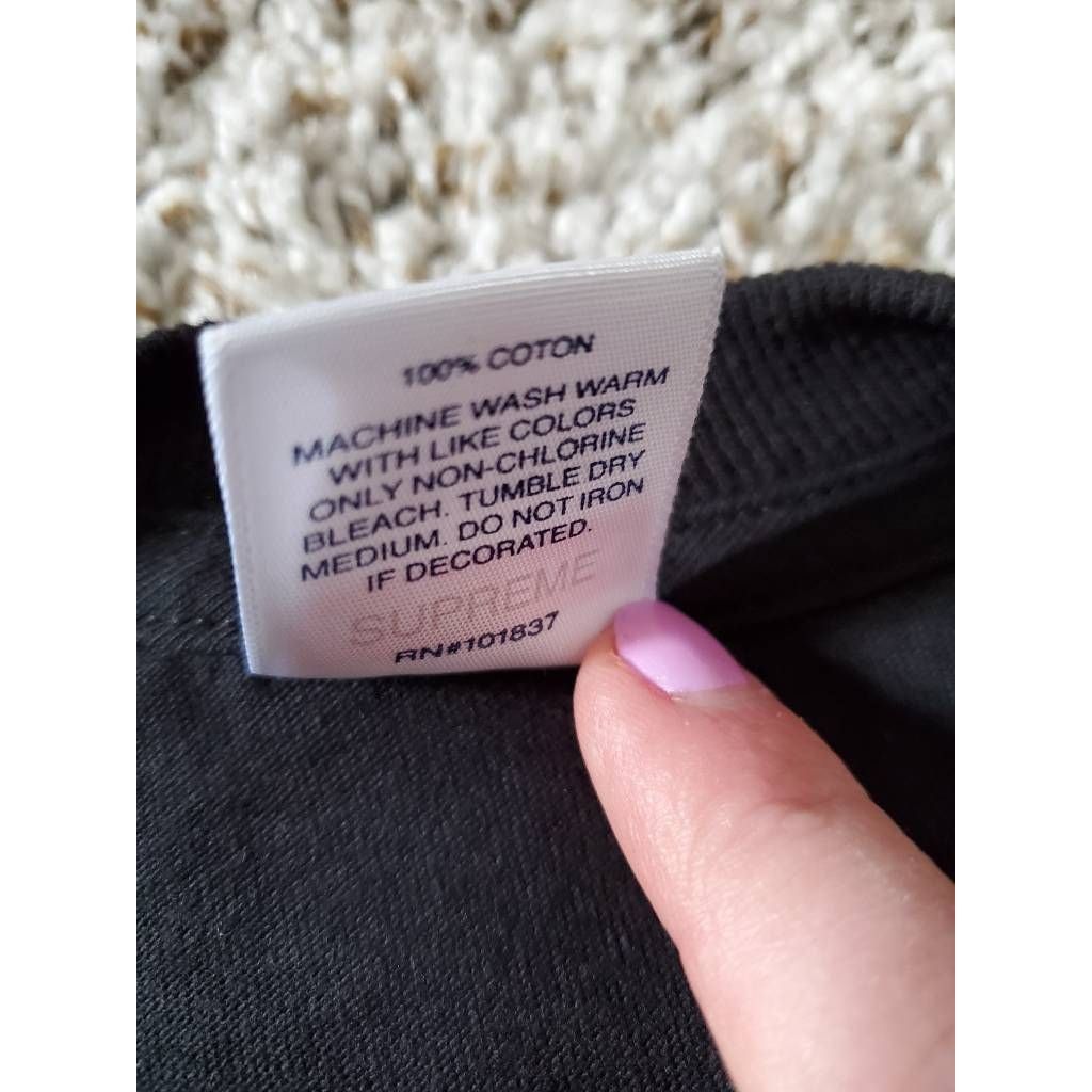 Supreme Supreme Mens Dicks Tee Black Tshirt Cotton M Tags Size US M / EU 48-50 / 2 - 5 Thumbnail