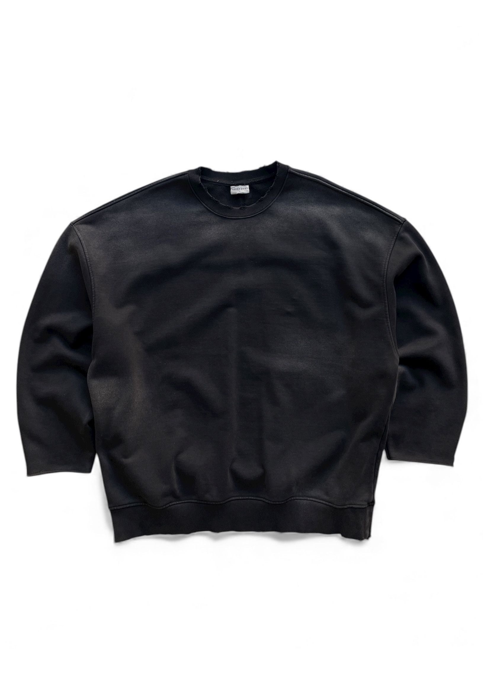 Japanese Brand Oversized distressed faded sweatshirt pigmented washed Size US L / EU 52-54 / 3 - 1 Thumbnail