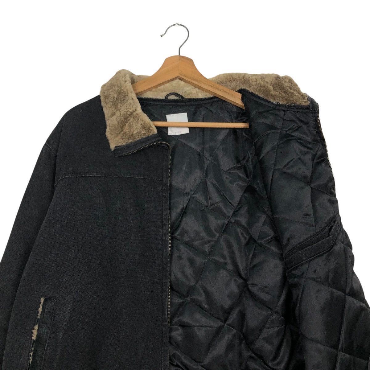 Beams Japan 🔥VINTAGE CHORE JACKET BEAMS MINK FUR BLANKET ISSEY MIYAKE Size US L / EU 52-54 / 3 - 14 Thumbnail