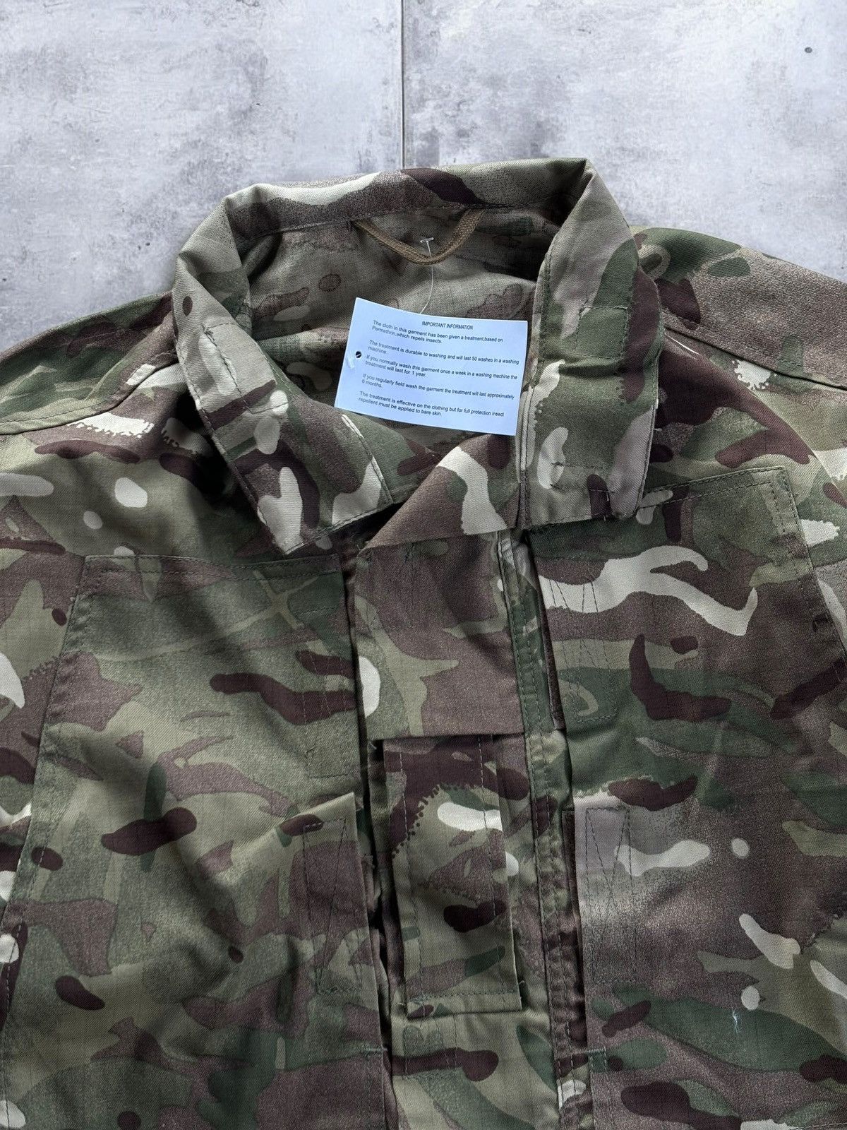 Vintage Vintage Men UK Combat Jacket in Green new Size US L / EU 52-54 / 3 - 5 Thumbnail