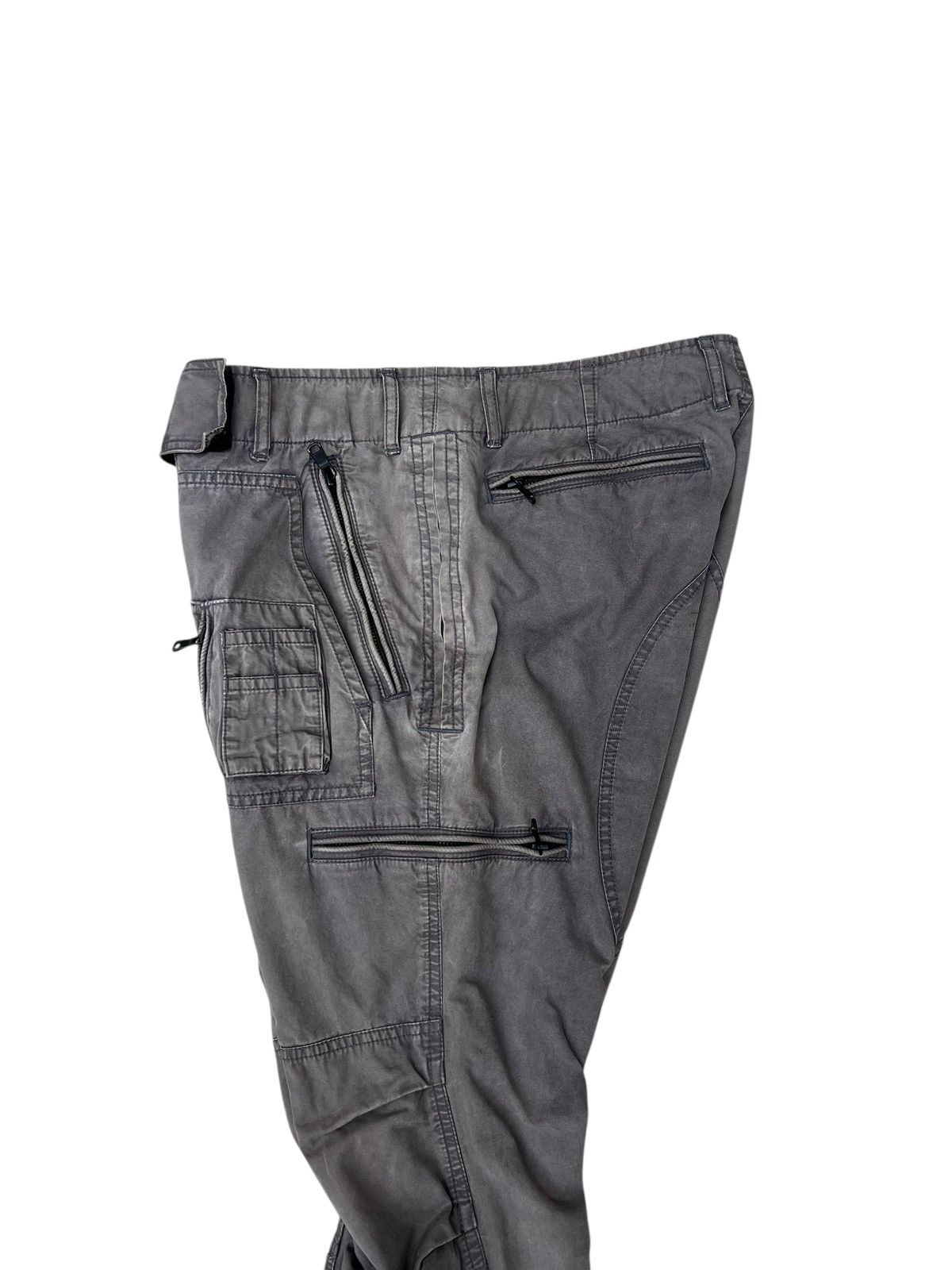 RIPVANWINKLE Ripvanwinkle Japan Faded Multi Pocket Tactical Trouser Pant Size US 31 - 20 Thumbnail