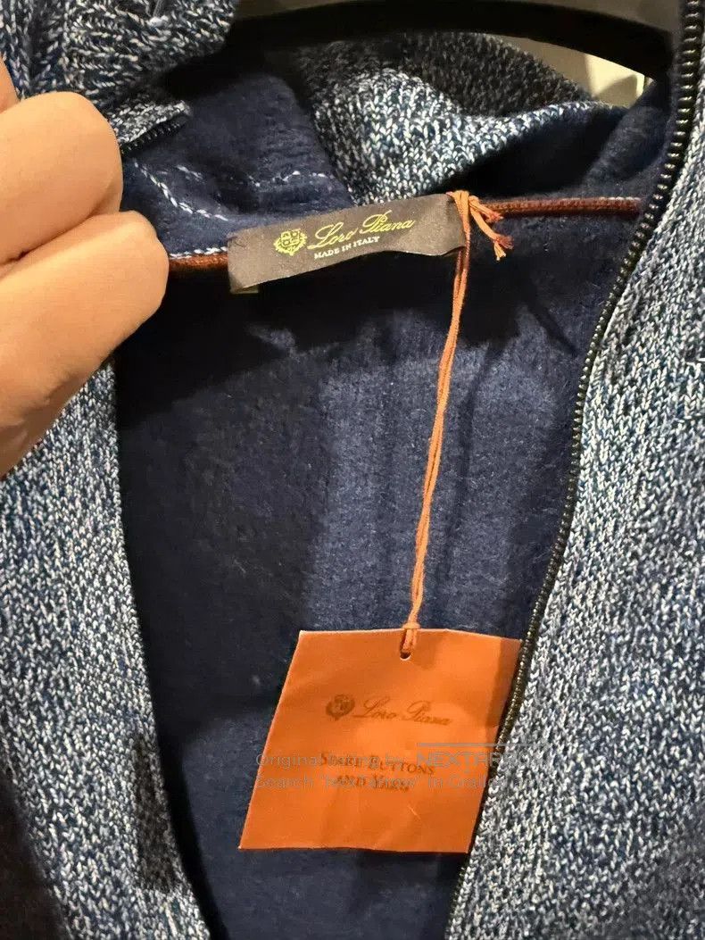 Loro Piana Loro Piana Double-Layer Cashmere Hoodie. Size US M / EU 48-50 / 2 - 4 Thumbnail