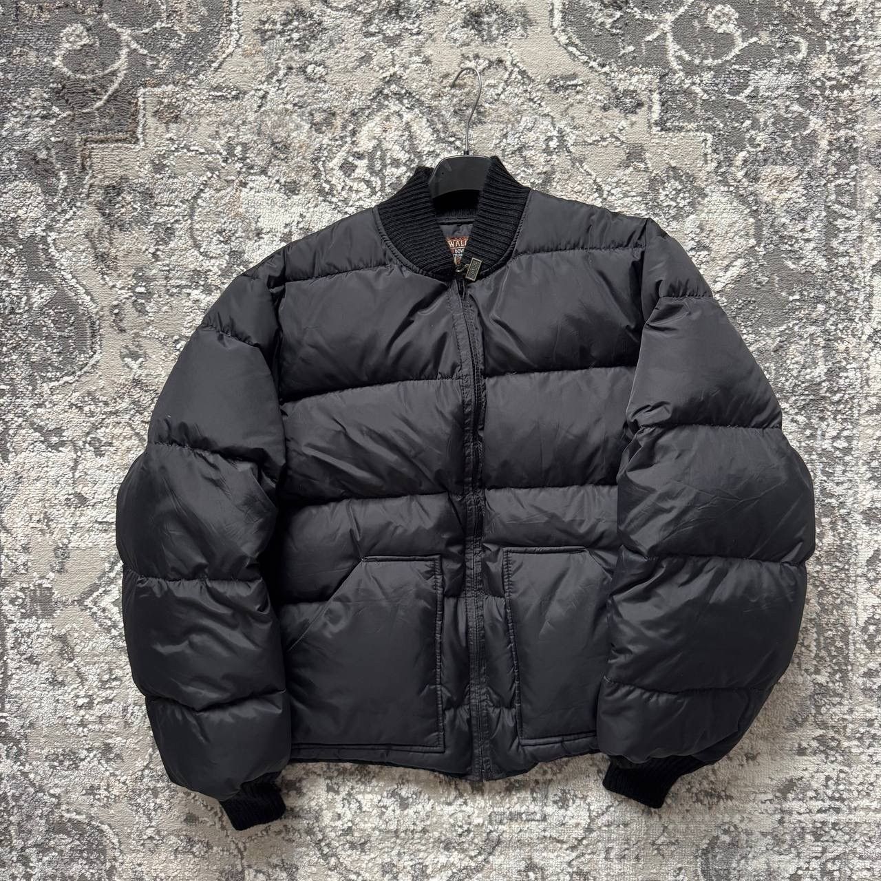 Vintage Walls 80s Vintage Quilted Down Blizzard Bomber Jacket Size US L / EU 52-54 / 3 - 1 Thumbnail