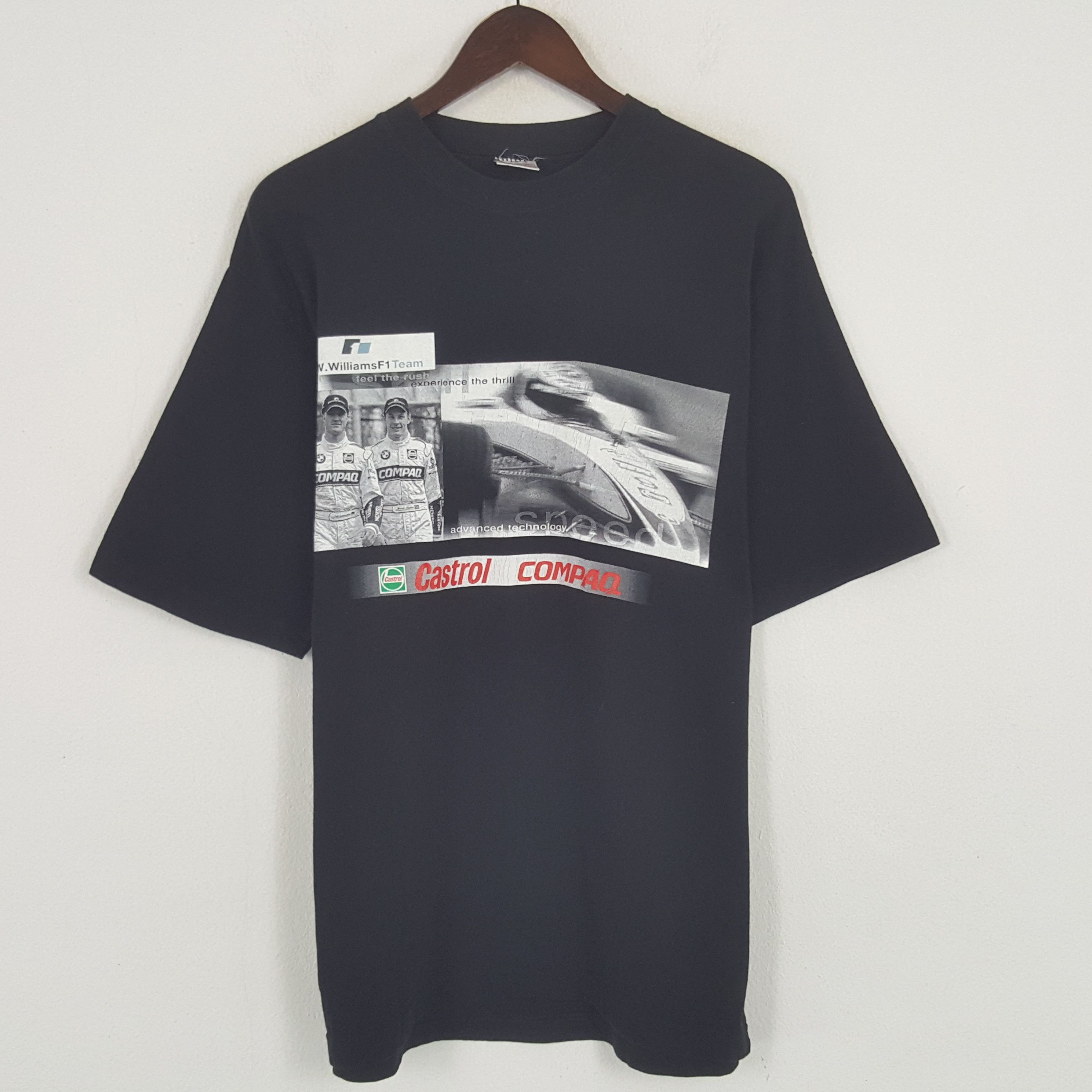 Vintage Vintage Castrol Compaq Racing Tshirt Size US L / EU 52-54 / 3 - 1 Thumbnail