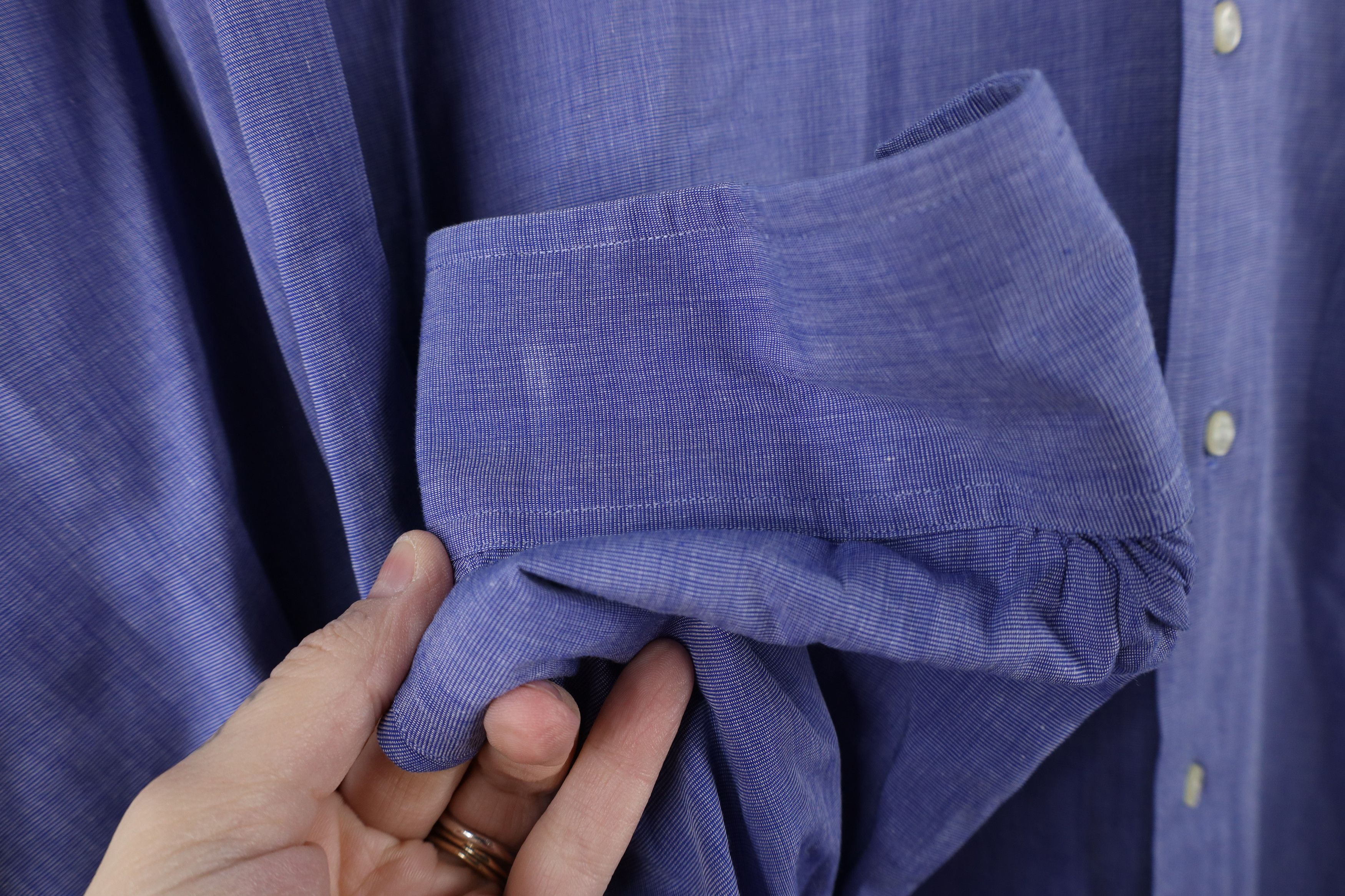 Brooks Brothers × Vintage Vintage 90s Brooks Brothers Cotton Button Down Shirt Size US L / EU 52-54 / 3 - 5 Thumbnail