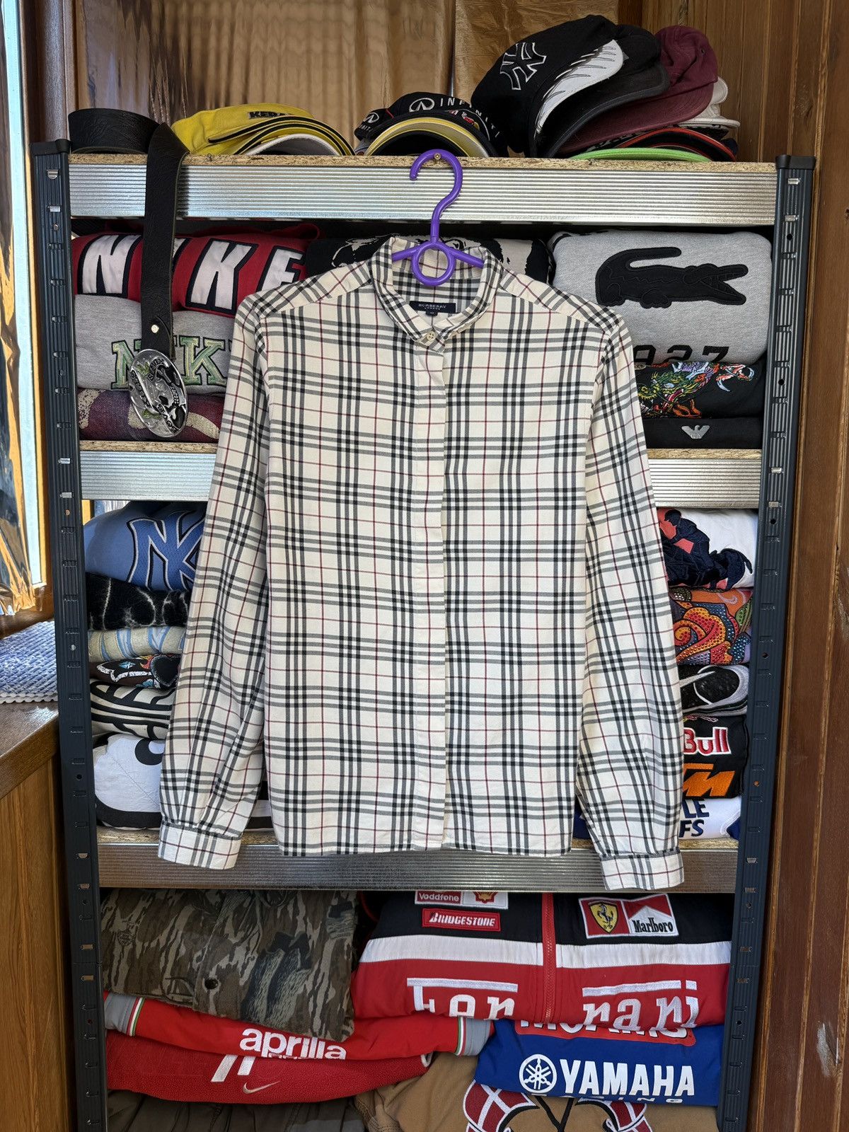 Burberry BURBERRY MONOGRAM SHIRT Size M / US 6-8 / IT 42-44 - 1 Thumbnail