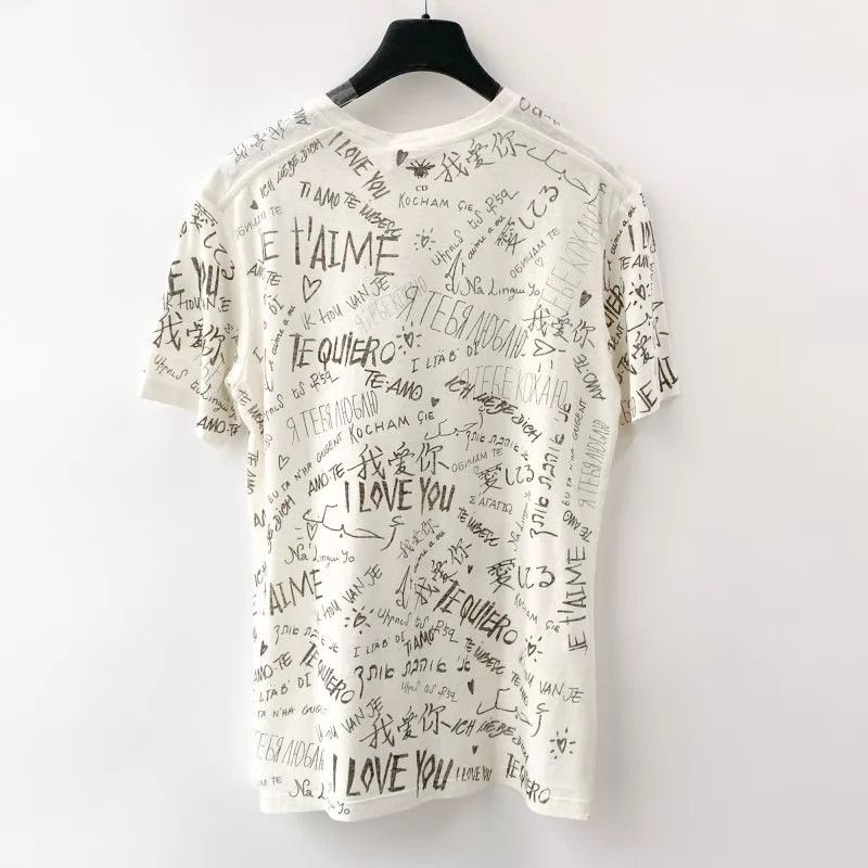 Dior Dior Men's Short Sleeve T-Shirt Size US M / EU 48-50 / 2 - 8 Thumbnail