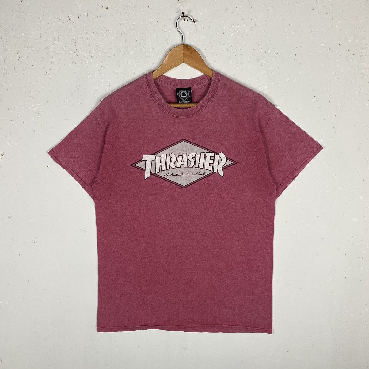 Thrasher Vintage 00's THRASHER MAGAZINE Graphic Skatewear Tee Size US M / EU 48-50 / 2 - 2 Thumbnail