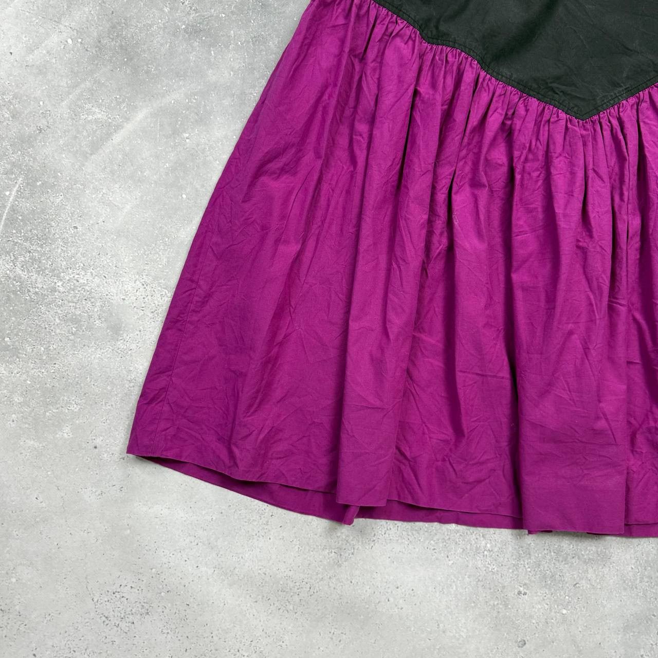 Saint Laurent Paris Vintage 70s Saint Laurent Rive Gauche A-Line Skirt FR 38 Size 27" / US 4 / IT 40 - 11 Thumbnail