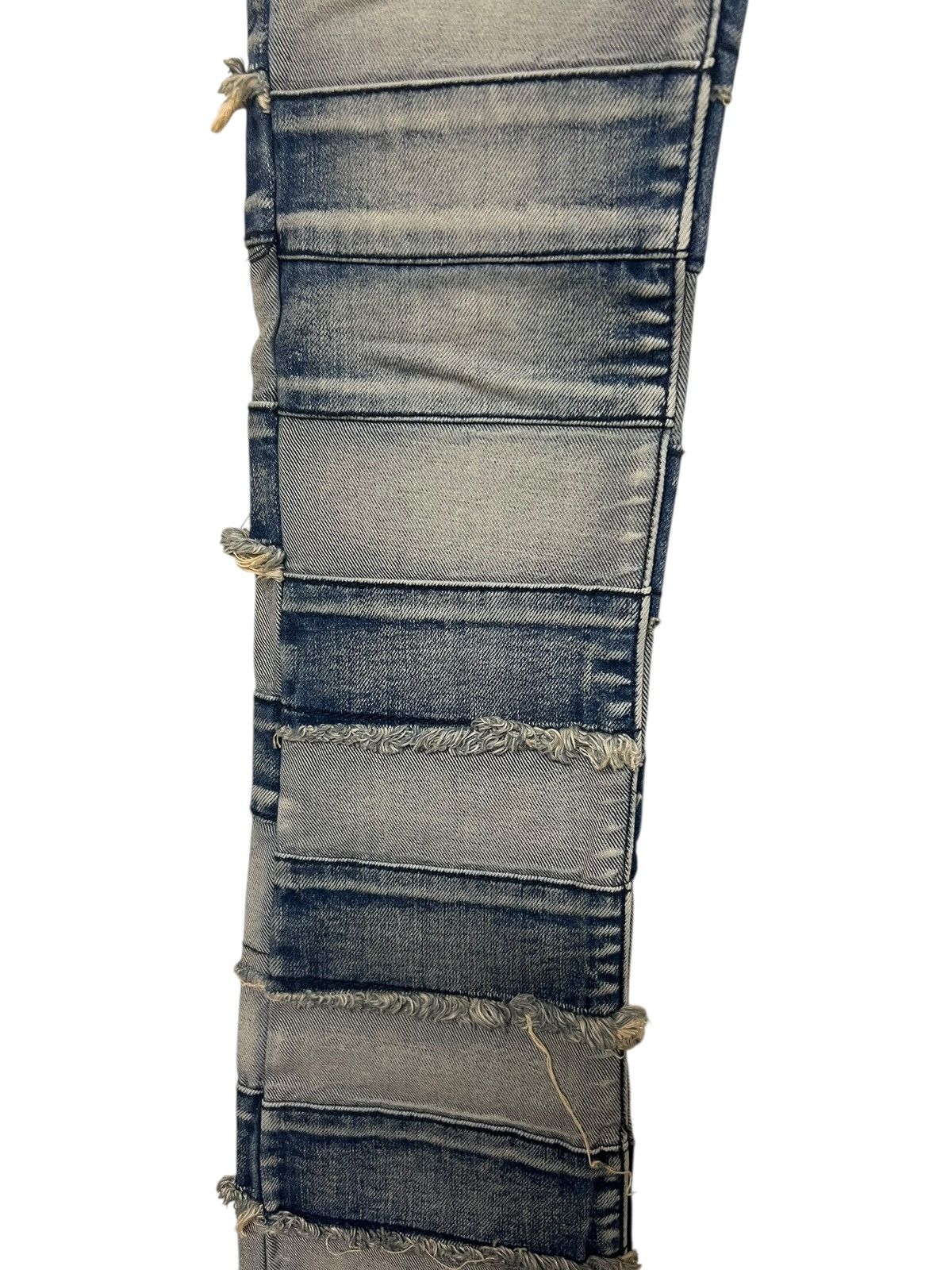 Valabasas Valabasas Stacked Distressed Denim Blue Multi Jeans Sz 30 Size US 30 / EU 46 - 6 Thumbnail