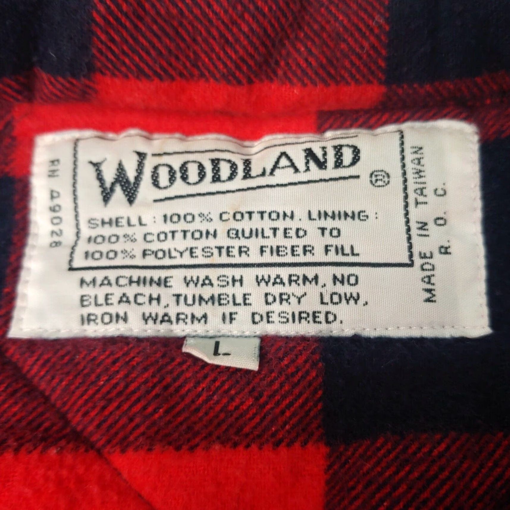 Vintage VINTAGE Woodland Vest Men L Red Buffalo Plaid Flannel Insulated Lumberjack Size US L / EU 52-54 / 3 - 3 Thumbnail