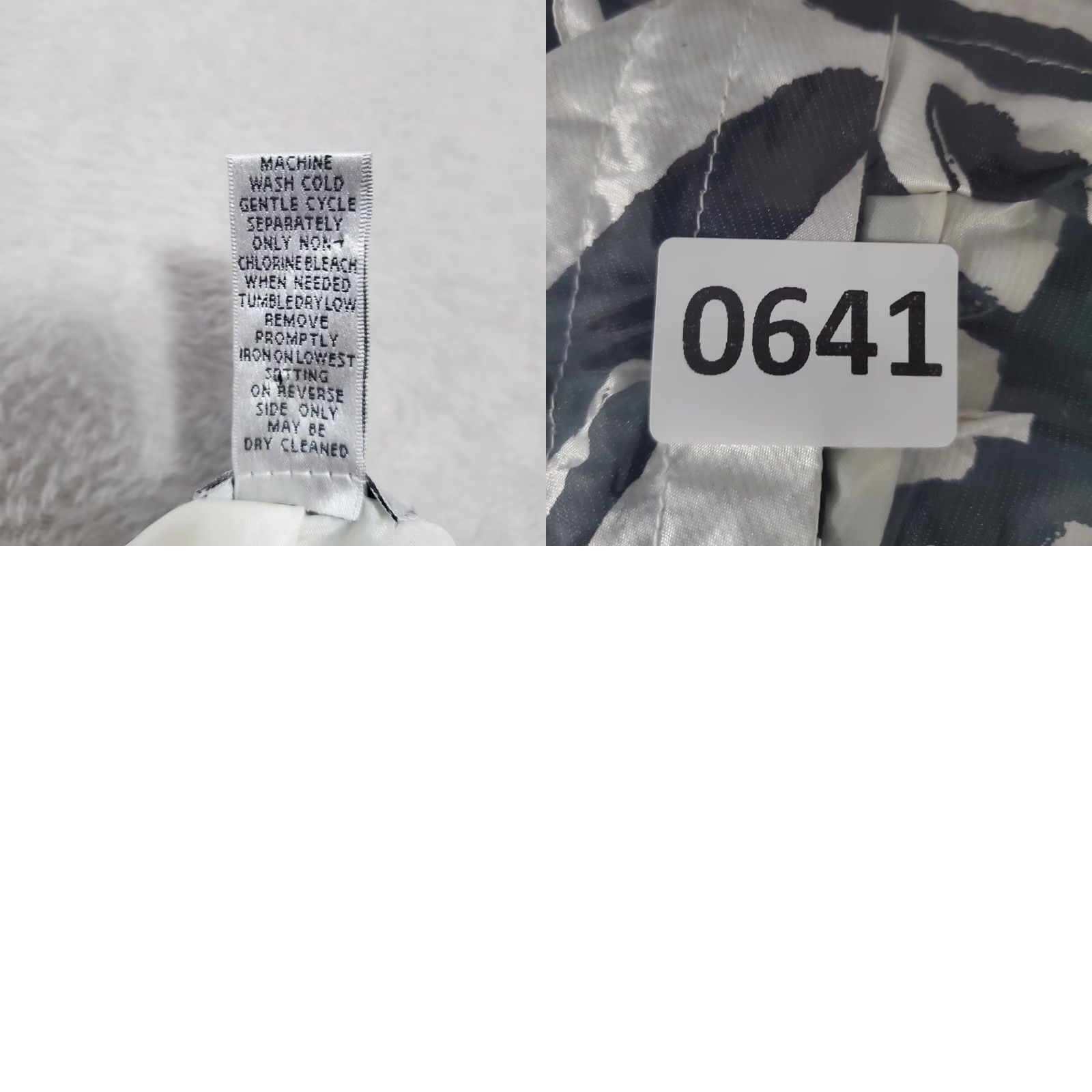 Vintage Chico's Jacket Women L White Black Abstract Print Full Zip Lightweight Artsy City 2 Large Regular Size L / US 10 / IT 46 - 9 Thumbnail