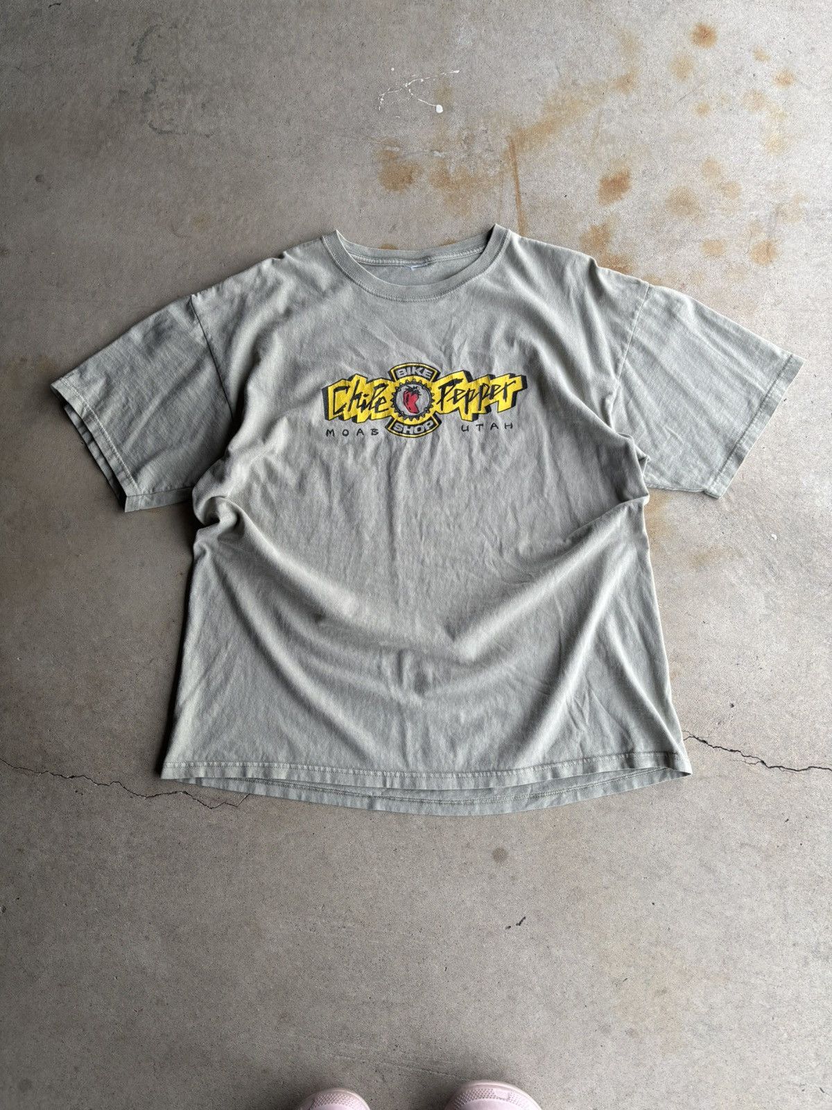Other Vintage Early 2000s Moab Utah Chile Pepper Bike Nature Tee Size US XL / EU 56 / 4 - 1 Thumbnail