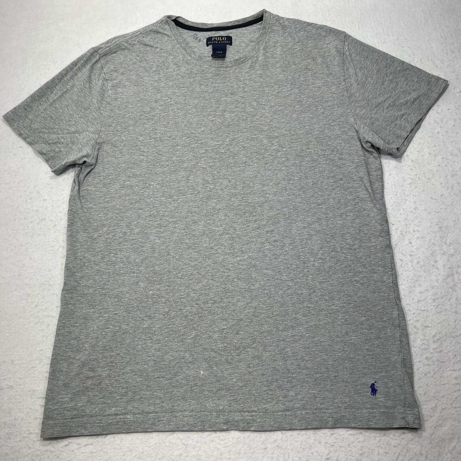 Polo Ralph Lauren Polo Ralph Lauren Tee Light Gray T Shirt Pony Logo Size US L / EU 52-54 / 3 - 1 Thumbnail