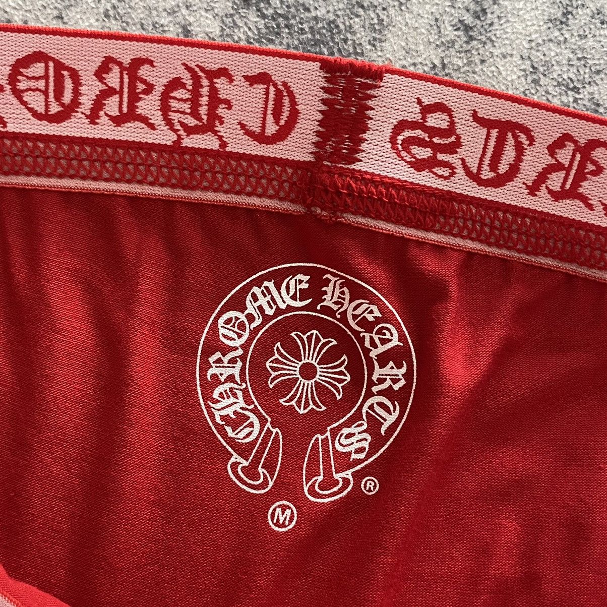 Chrome Hearts CHROME HEARTS Boxer Brief Short RED Size ONE SIZE - 7 Thumbnail