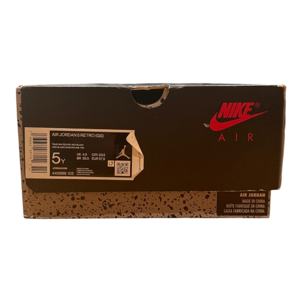 Jordan Brand × Nike Jordan 5 Retro ‘Fire Red Silver Tongue’ (2020) (GS) Size US 5 / EU 37 - 12 Thumbnail