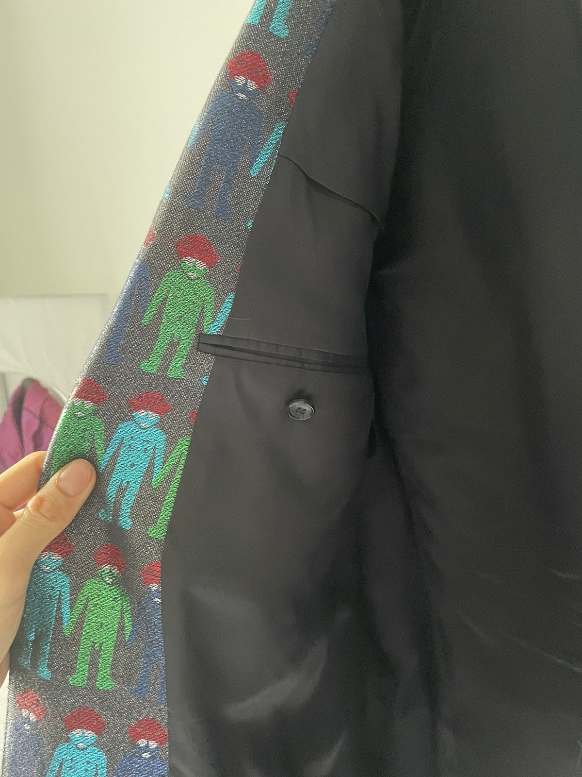 Walter Van Beirendonck Walter van beirendonck AW22 sharp blazer Size 44L - 4 Thumbnail