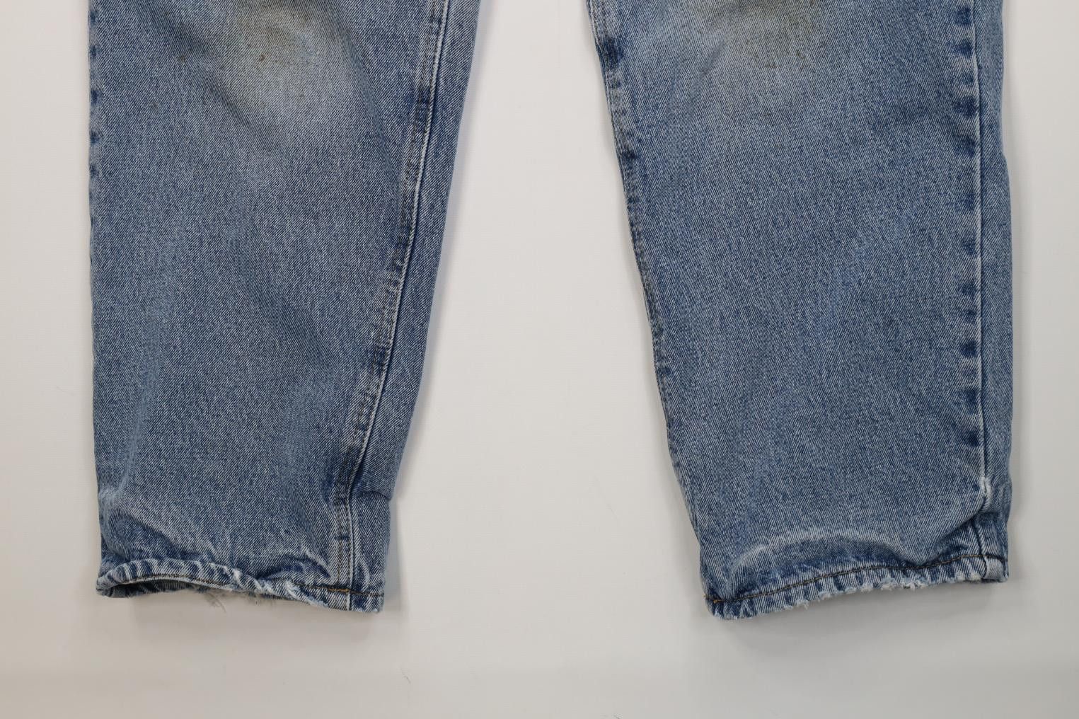 Cabelas Vintage 90s Cabelas Heavyweight Fleece Lined Denim Jeans Size US 32 / EU 48 - 5 Thumbnail