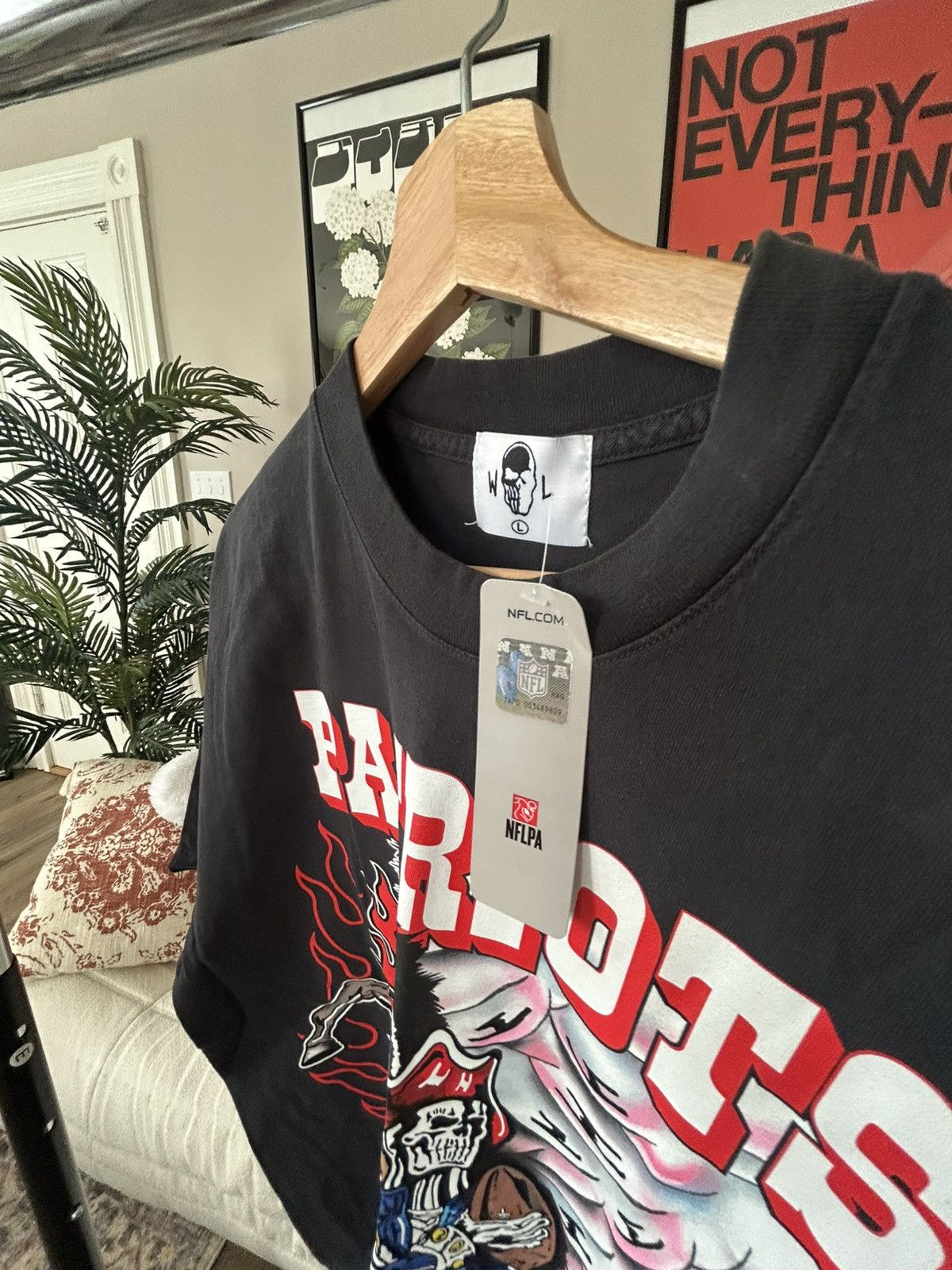 Warren Lotas Warren Lotus x NFL Patriots T-Shirt Size US L / EU 52-54 / 3 - 2 Thumbnail