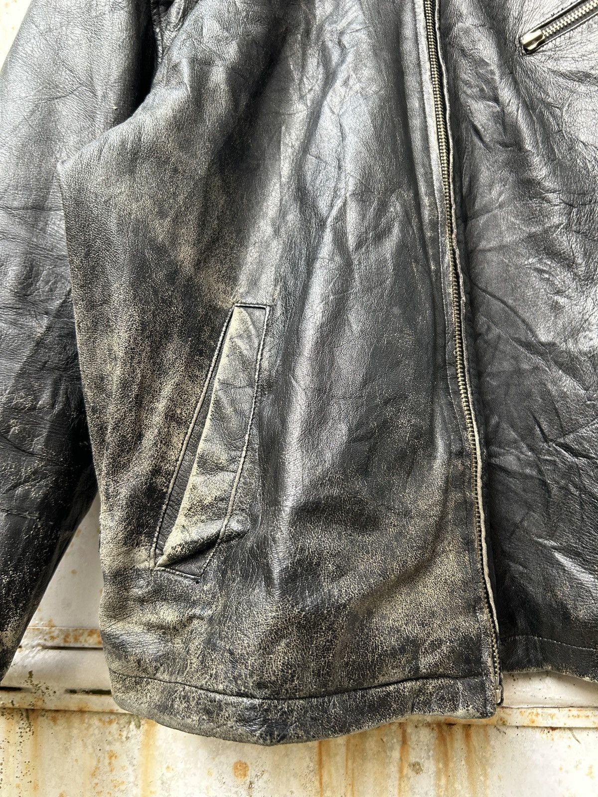 Marlboro Vintage Marlboro Lamb Leather Jacket Bomber Size US M / EU 48-50 / 2 - 7 Thumbnail