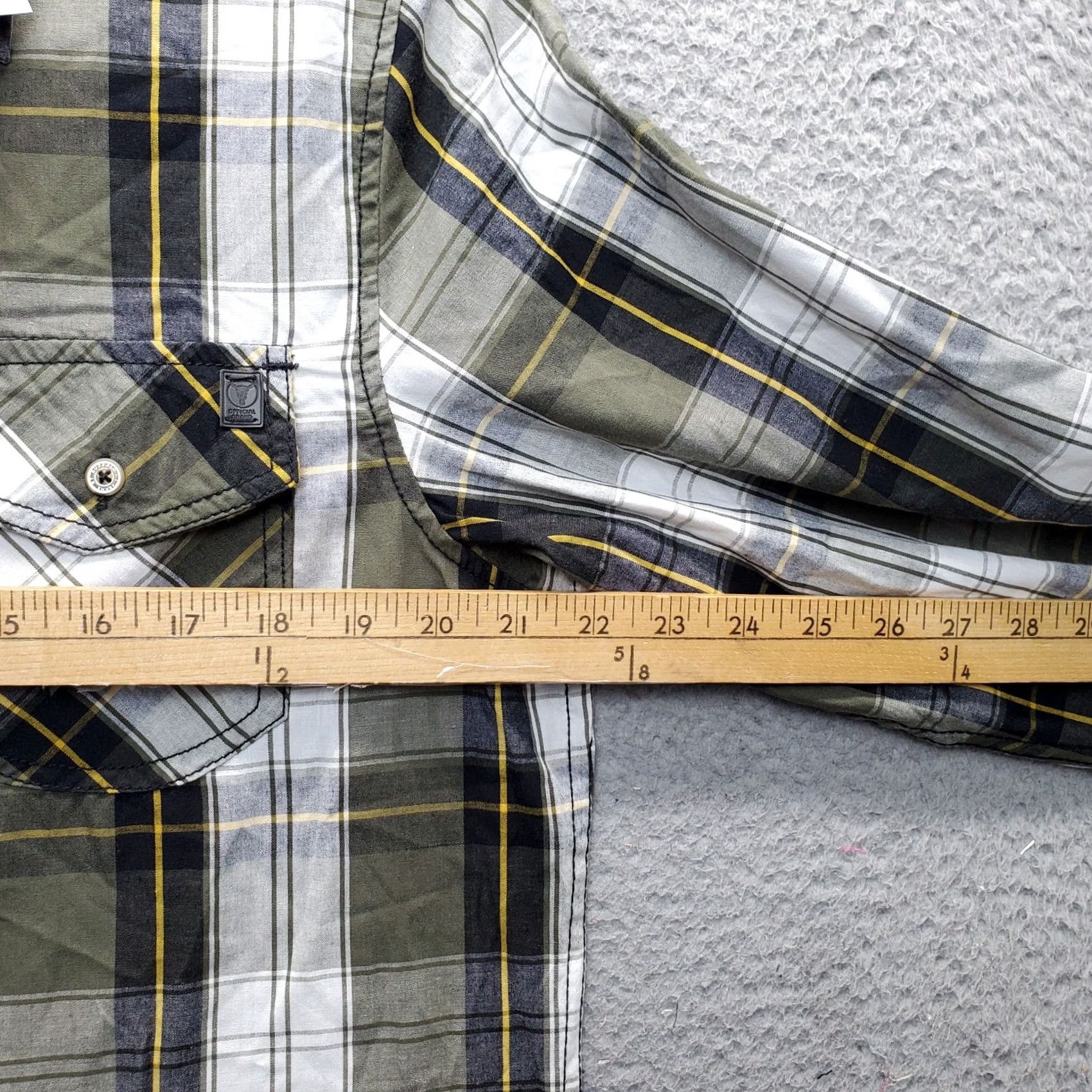 Vintage i jeans by Buffalo Shirt Mens Large Multi Plaid Long Sleeve Collared Button-Up Shirt Size US L / EU 52-54 / 3 - 4 Thumbnail