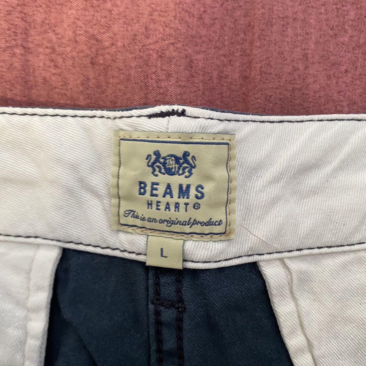Beams Plus Vintage Beams Heart Chino Pants Size US 35 - 8 Thumbnail