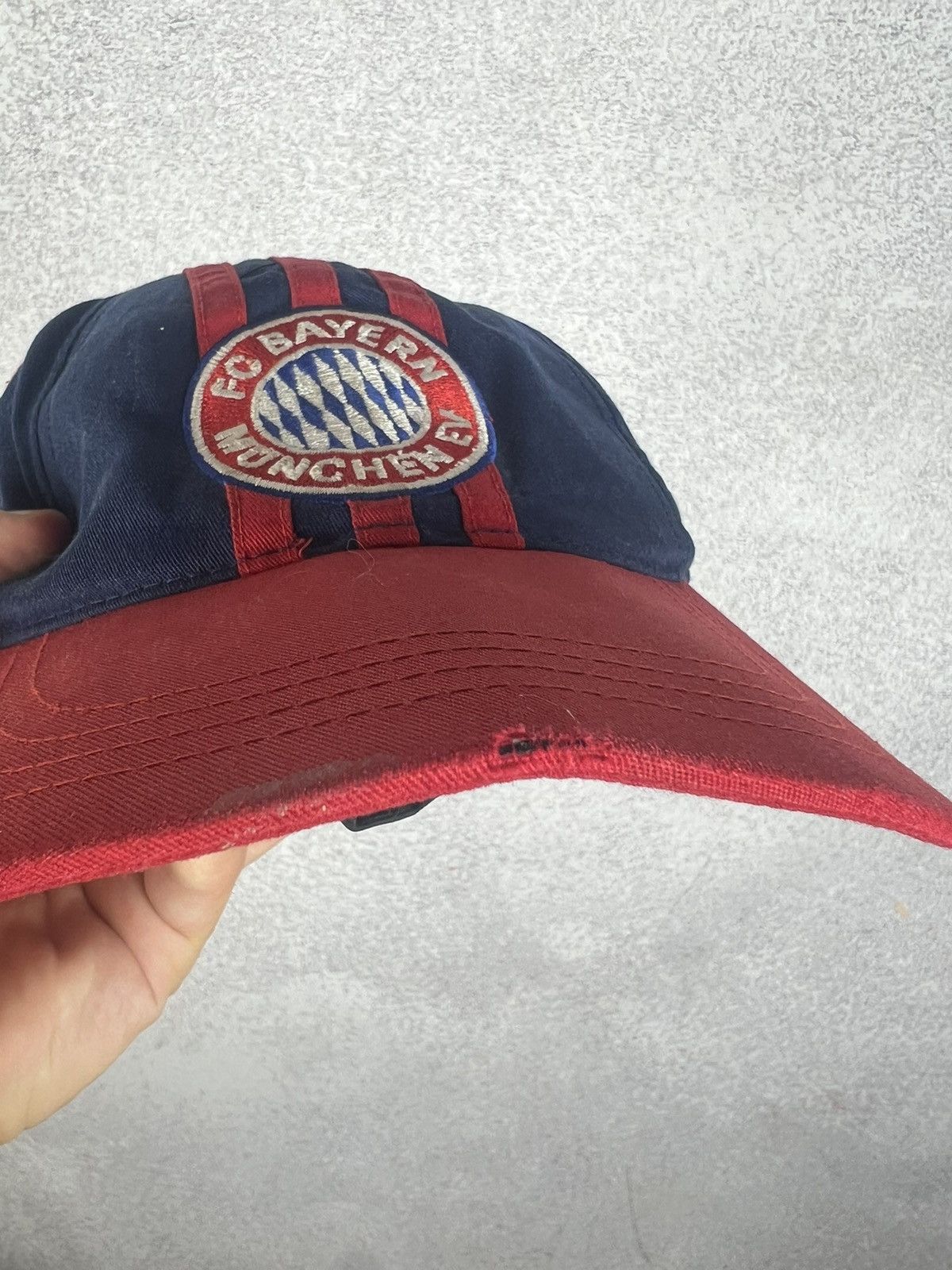 Adidas Vintage Adidas Bayern Munich Cap Soccer big Logo Size ONE SIZE - 6 Thumbnail