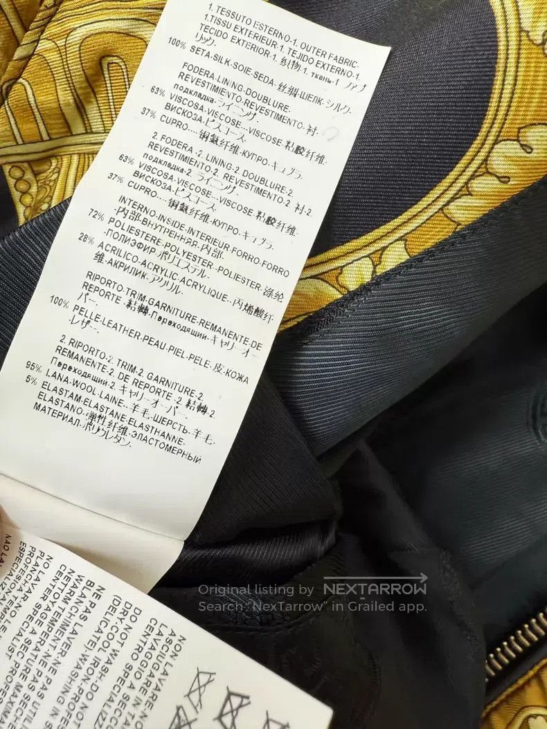 Versace Versace Genuine leather accessories Padded jacket Size US S / EU 44-46 / 1 - 8 Thumbnail
