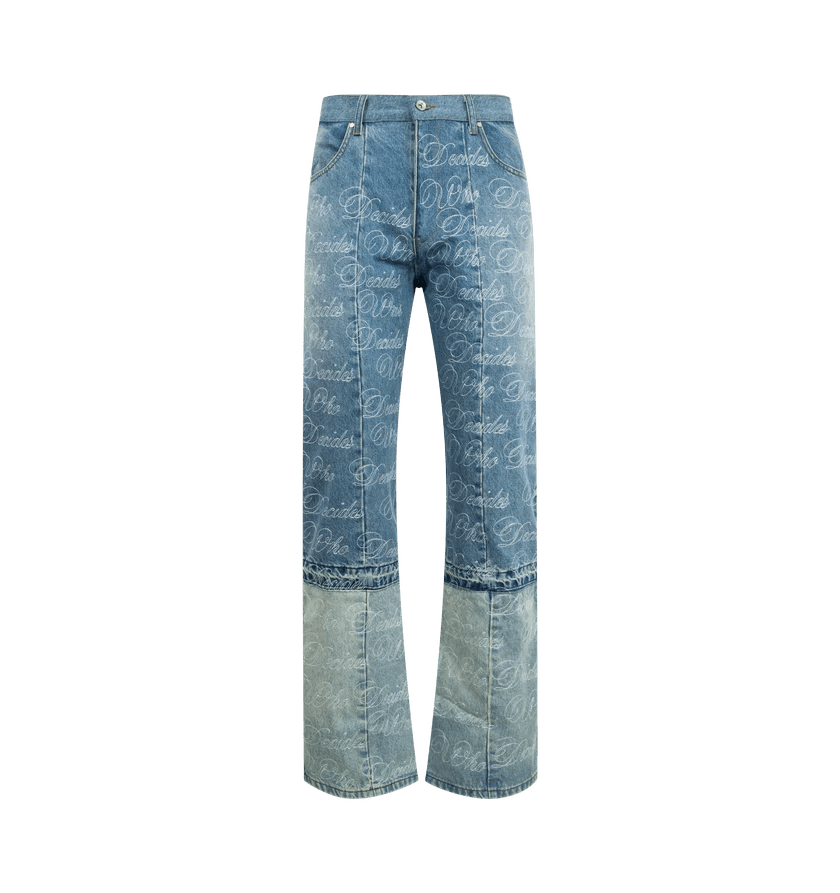 o1h1sh11225 Maratre Denim Jean in Denim Blue