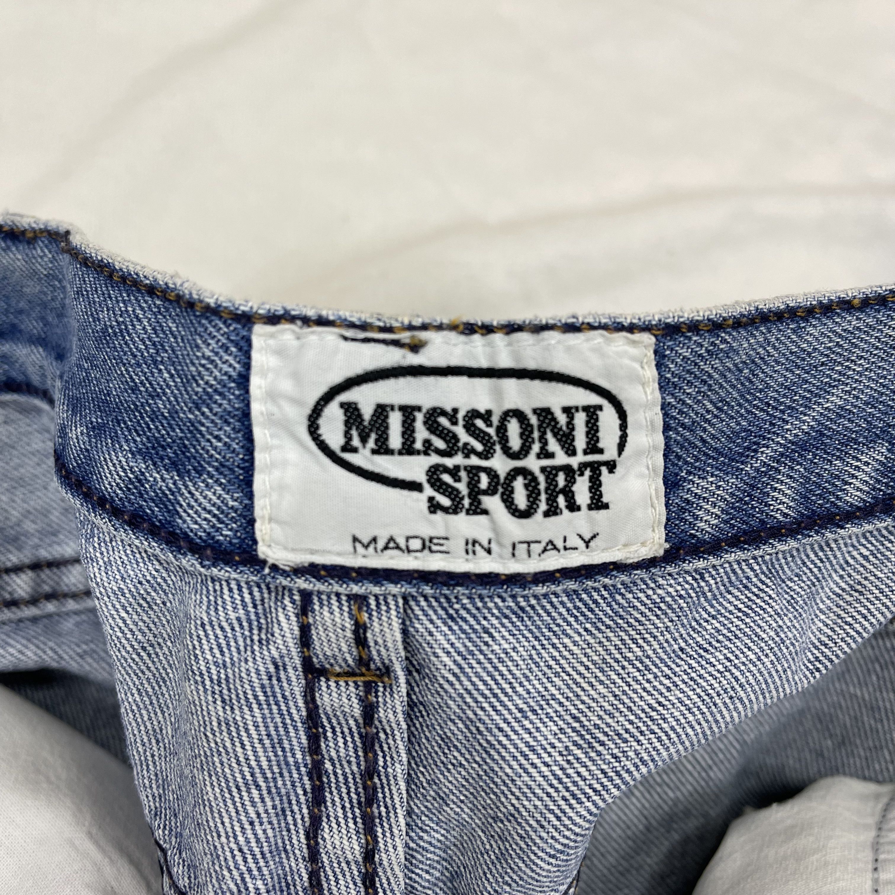Missoni MISSONI SPORTS Denim Jeans Made In Italy #1291/AS Size US 34 / EU 50 - 12 Thumbnail