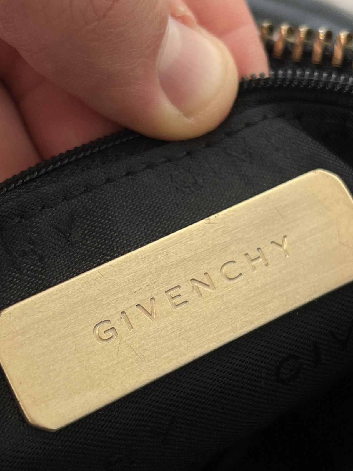 Givenchy Givenchy Black Signature Canvas Leather Boston Monogram Bag Size ONE SIZE - 18 Thumbnail