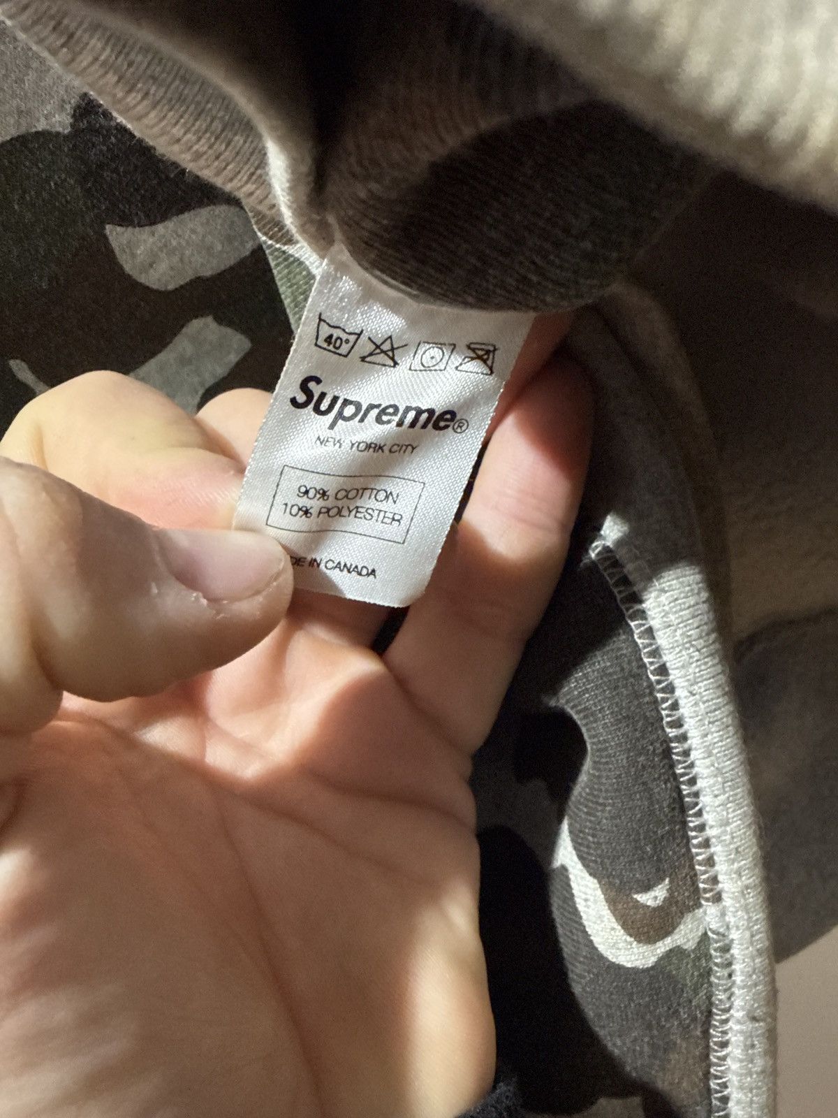 Supreme Supreme duck camo hoodie Size US XL / EU 56 / 4 - 4 Thumbnail