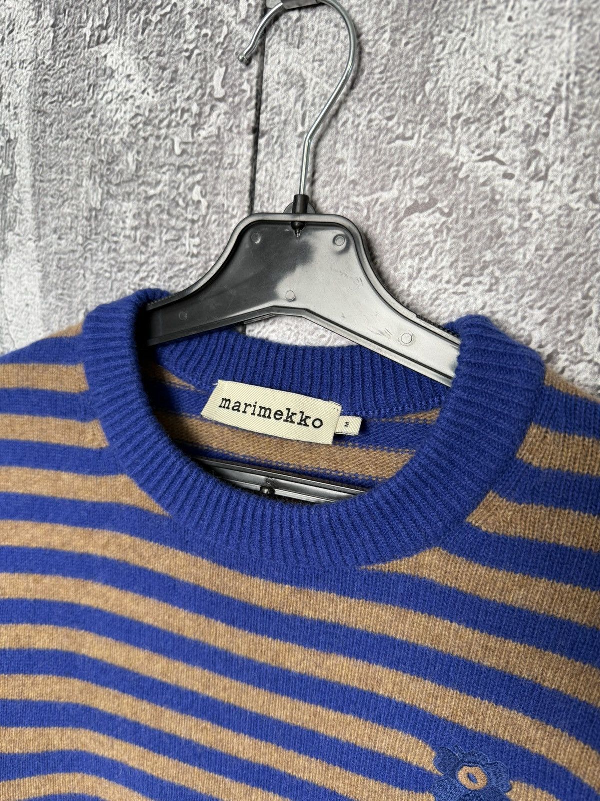 Marimekko Marimekko Silfa Tasaraita Striped Knitted Sweater Pullover Size M / US 6-8 / IT 42-44 - 12 Thumbnail