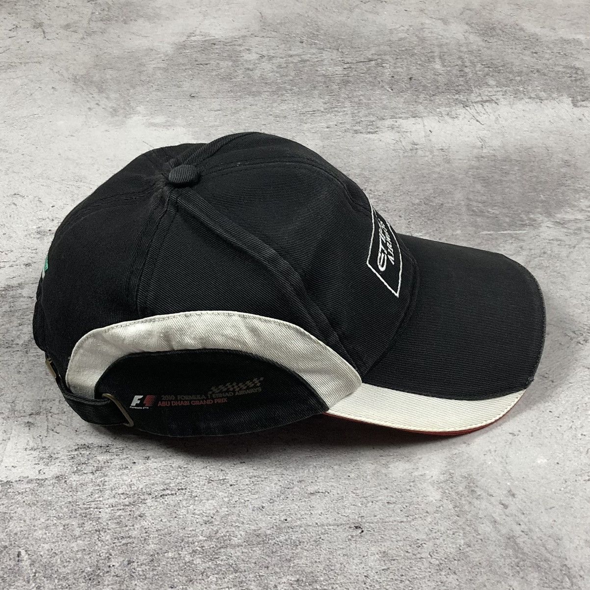 Formula 1 Vintage 2010 Abu Dhabi Grand Prix Etihad Cap Size ONE SIZE - 7 Thumbnail
