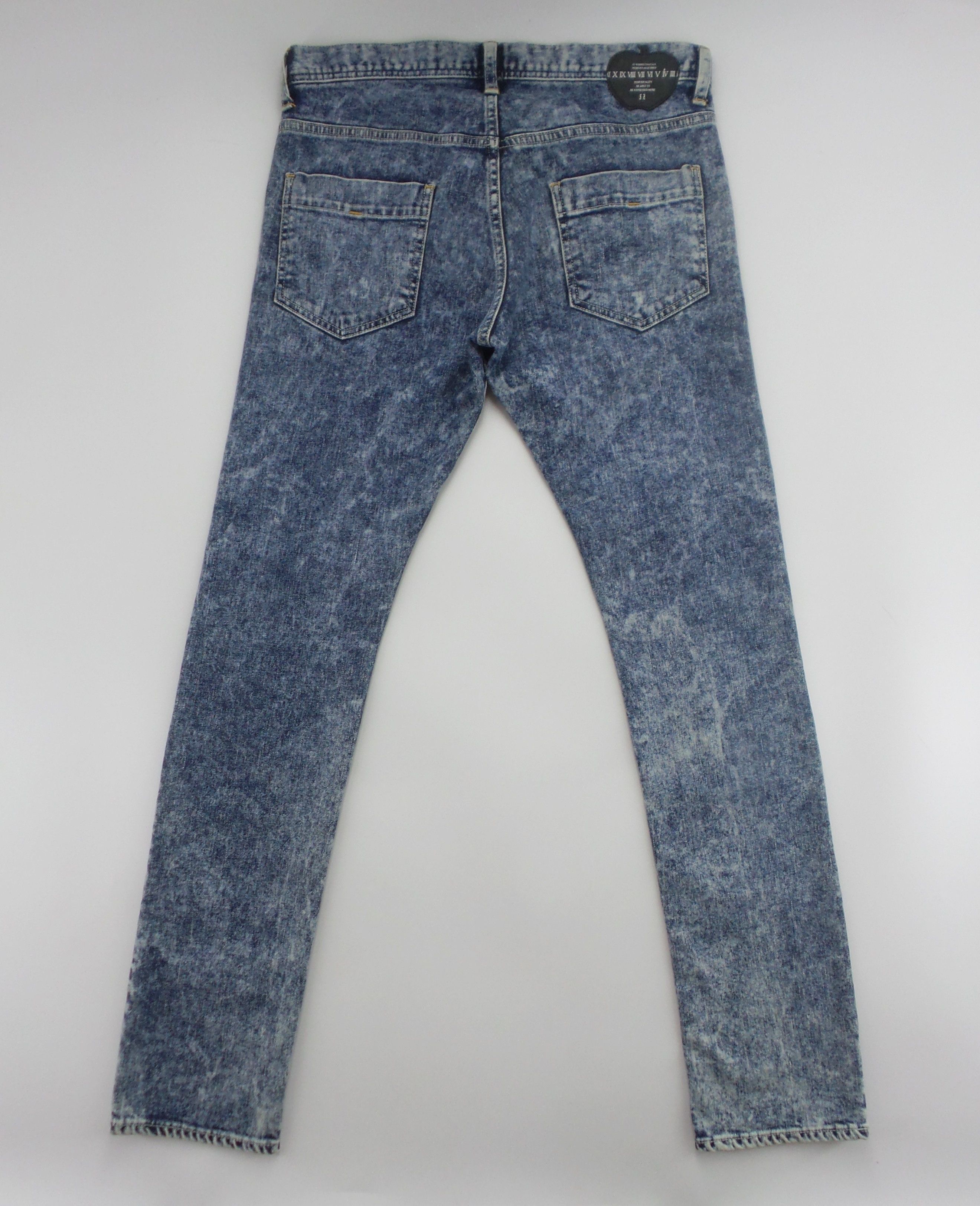 Japanese Brand Shareef- Tokyo Button Fly Slim Fit Jeans W34xL41.5 Size US 34 / EU 50 - 6 Thumbnail