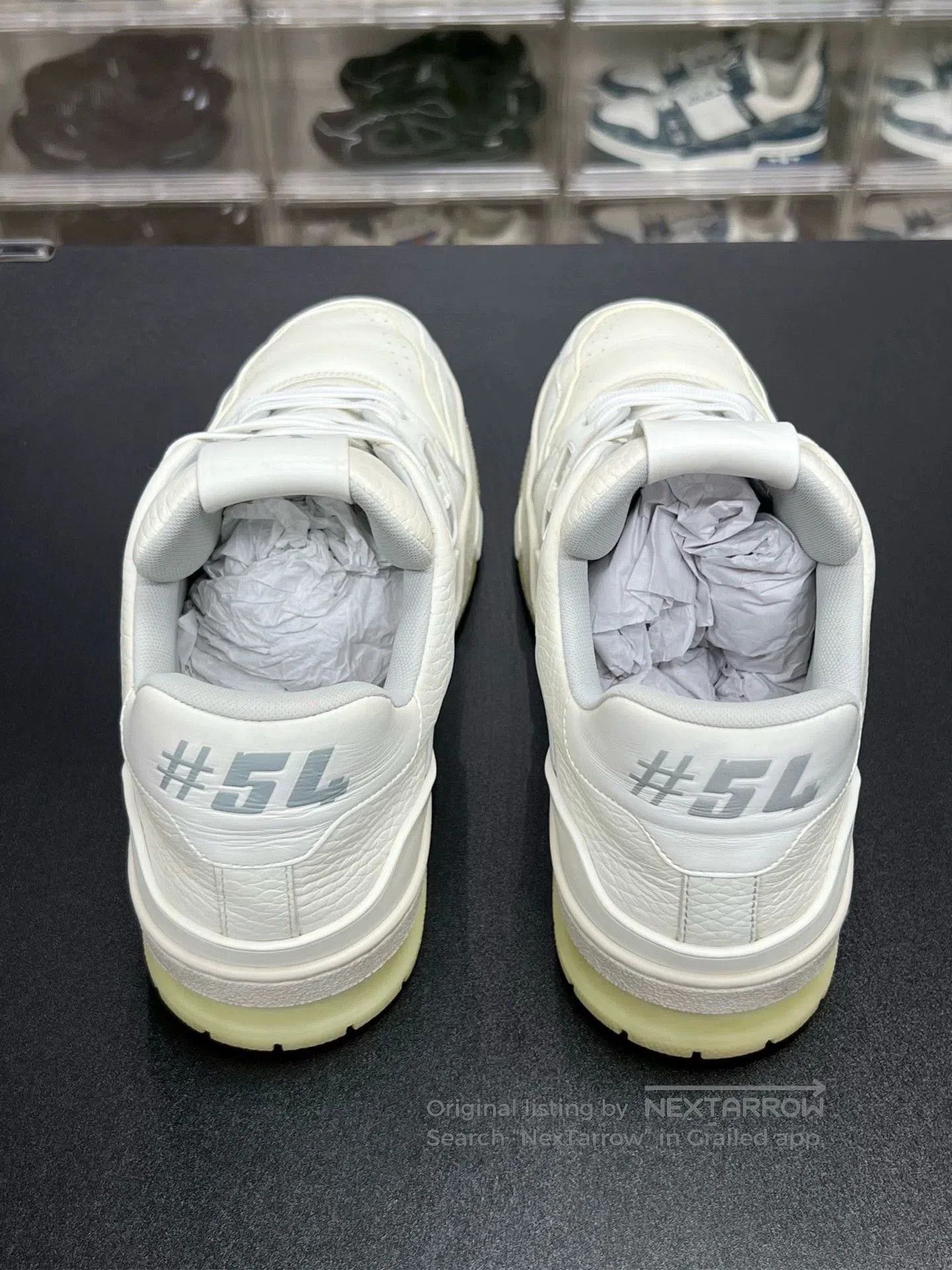 Louis Vuitton lv trainer white cement sneakers uk size 8. Size US 9 / EU 42 - 7 Thumbnail